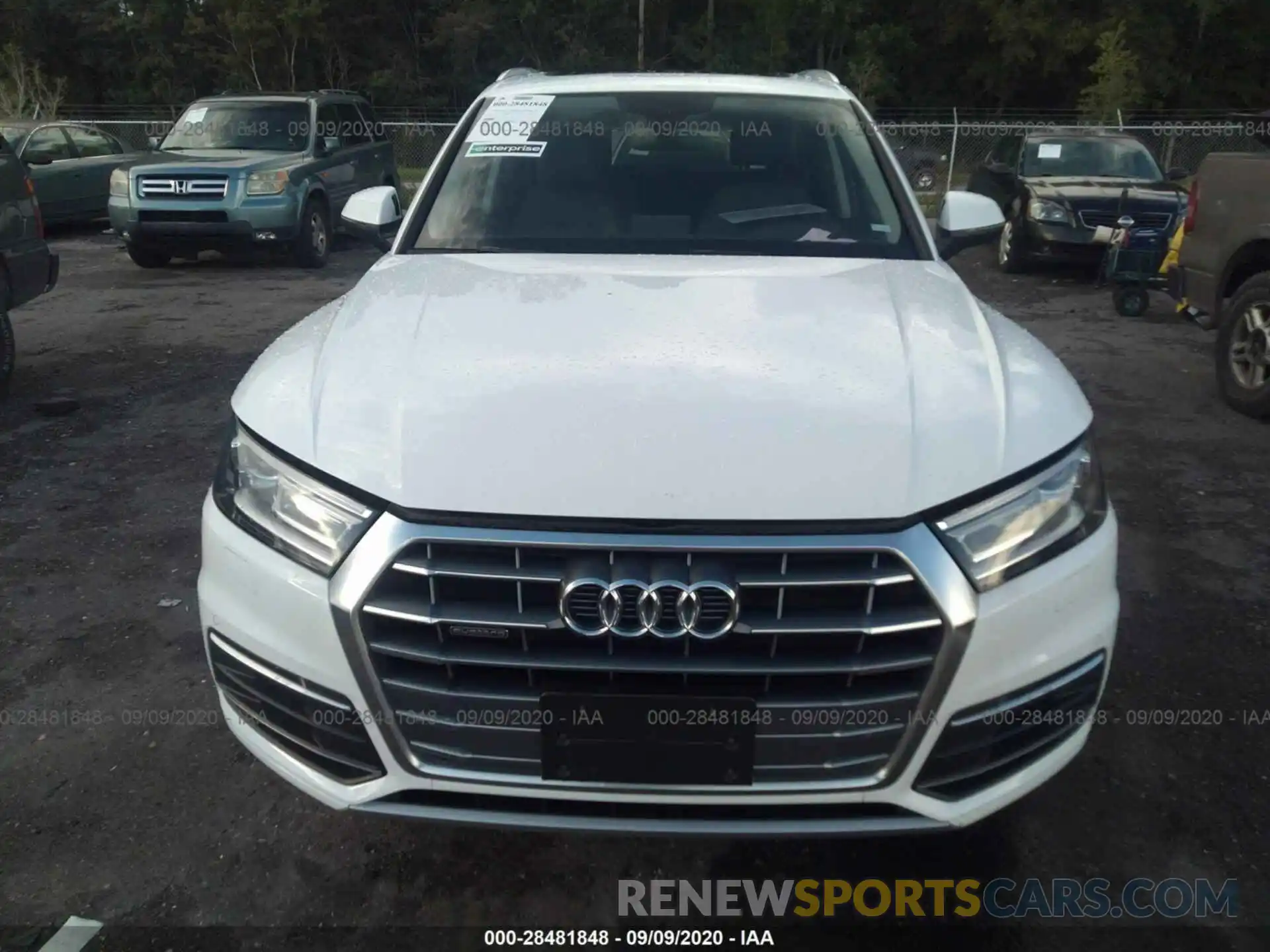 6 Photograph of a damaged car WA1ANAFY4L2021039 AUDI Q5 2020