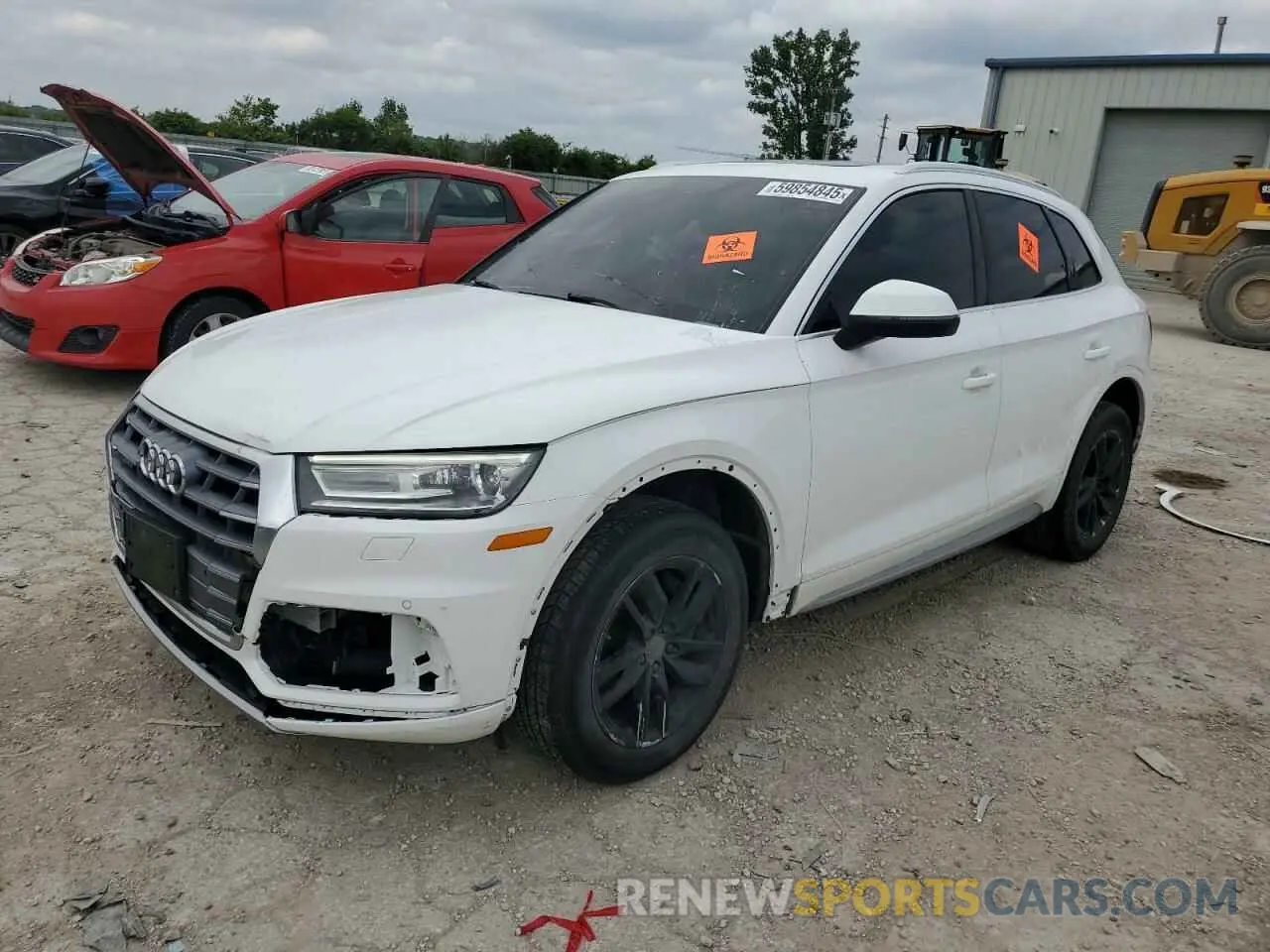 1 Photograph of a damaged car WA1ANAFY4L2021302 AUDI Q5 2020