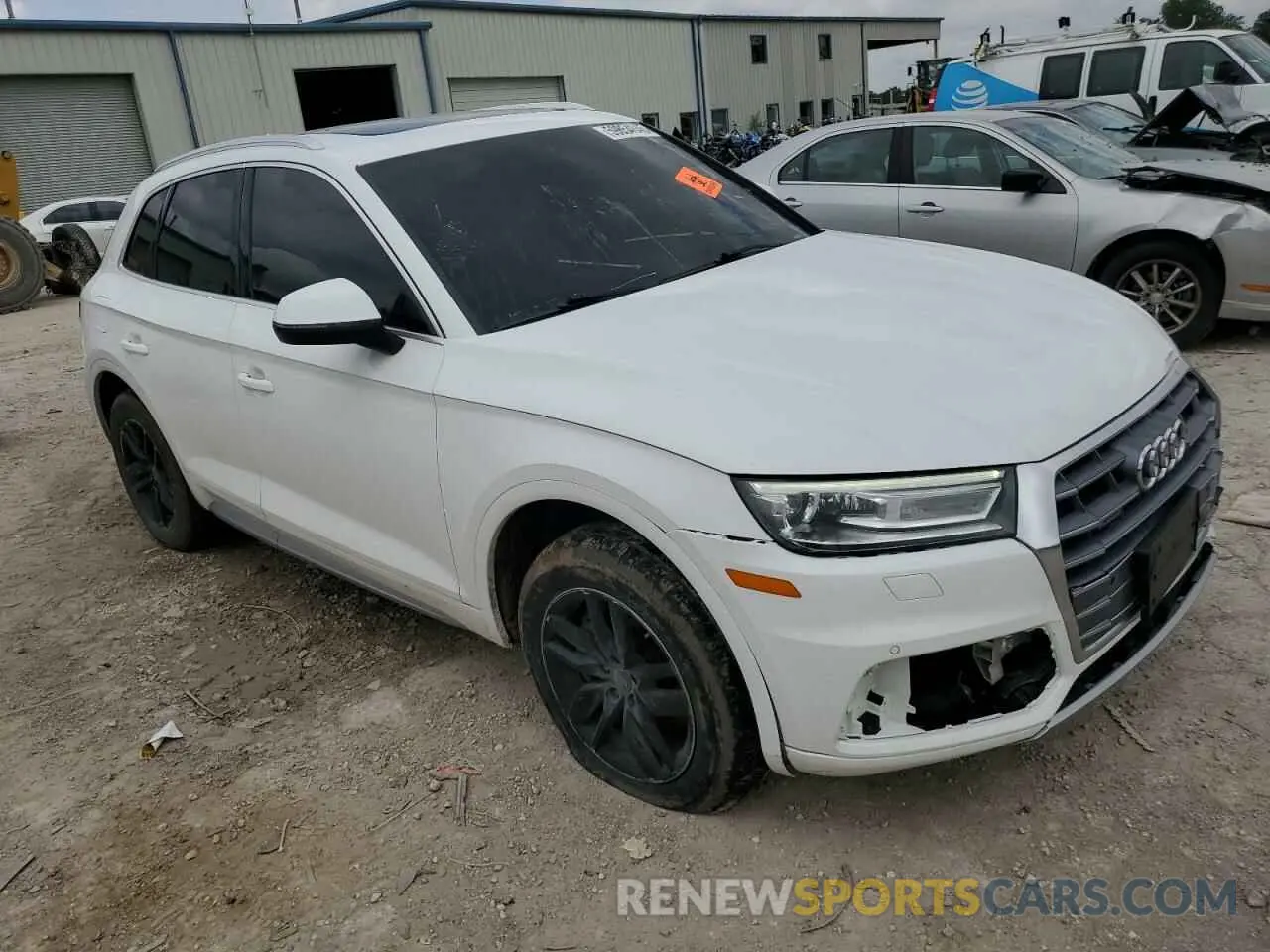 4 Photograph of a damaged car WA1ANAFY4L2021302 AUDI Q5 2020
