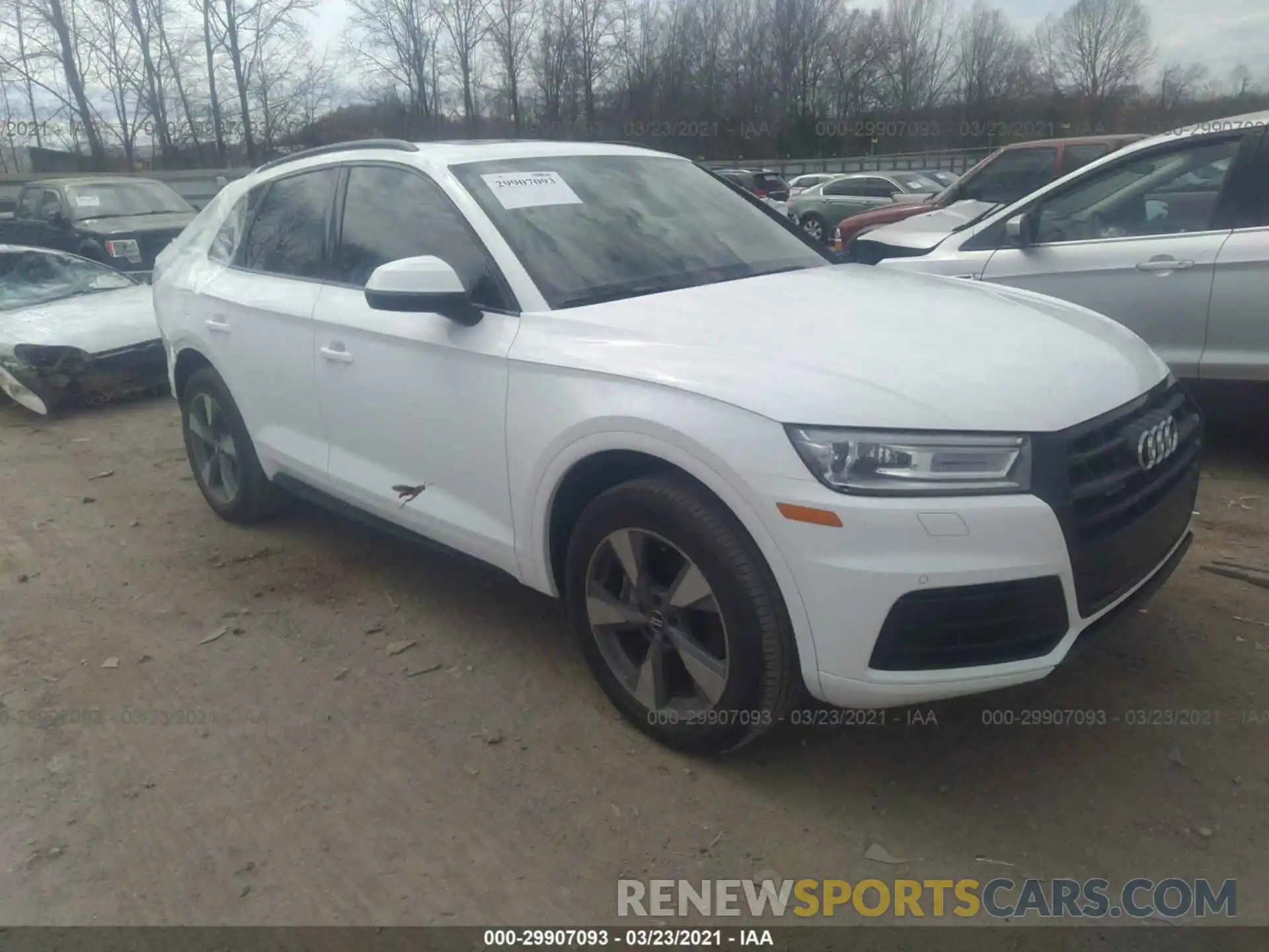 1 Photograph of a damaged car WA1ANAFY4L2107449 AUDI Q5 2020