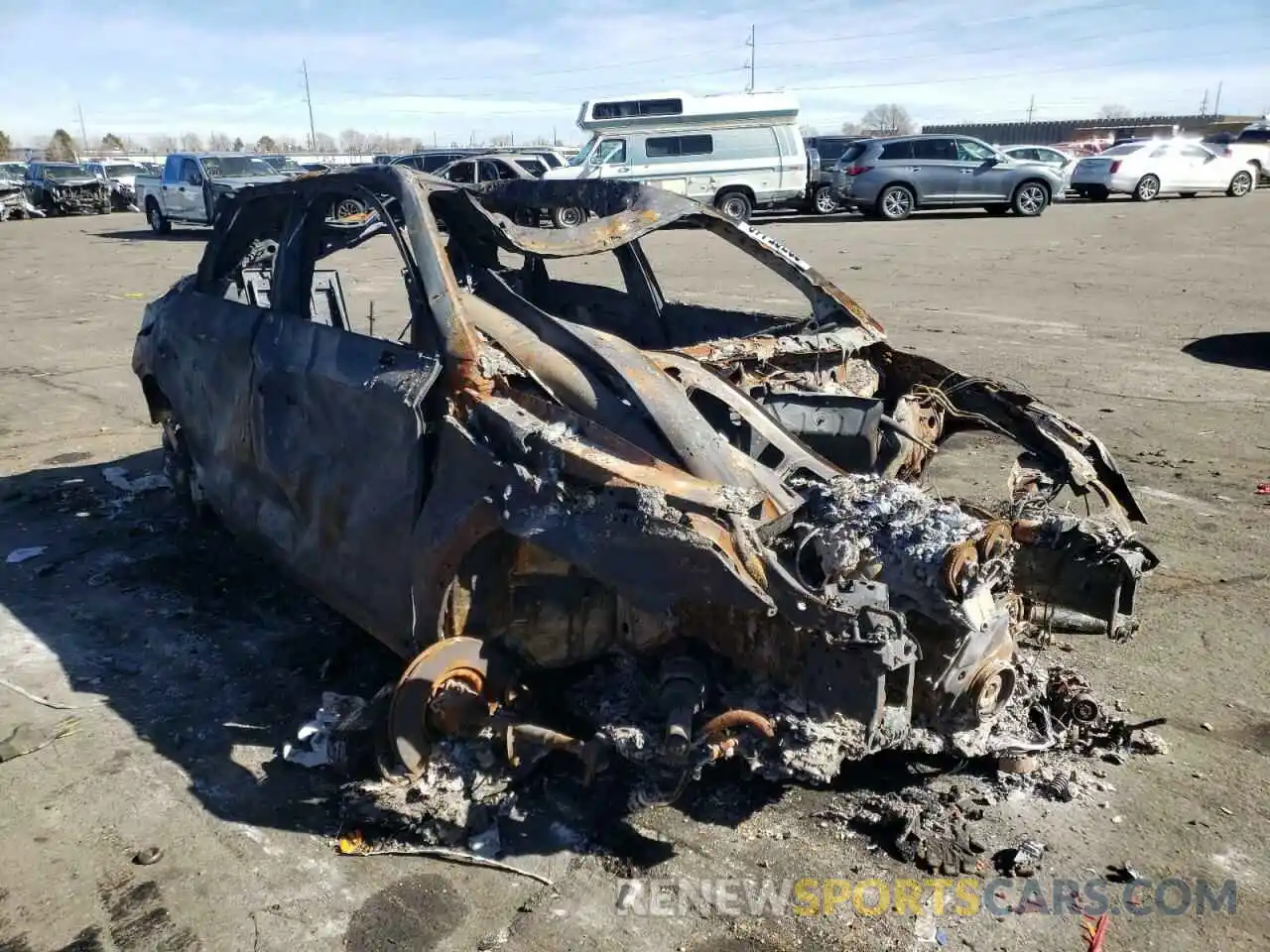 1 Photograph of a damaged car WA1ANAFY5L2021390 AUDI Q5 2020