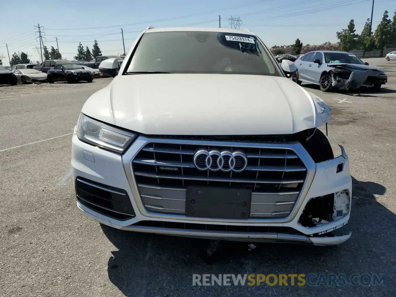 5 Photograph of a damaged car WA1ANAFY5L2039890 AUDI Q5 2020
