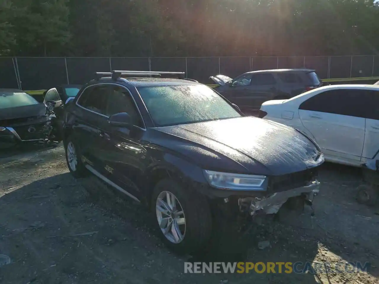 1 Photograph of a damaged car WA1ANAFY5L2040733 AUDI Q5 2020