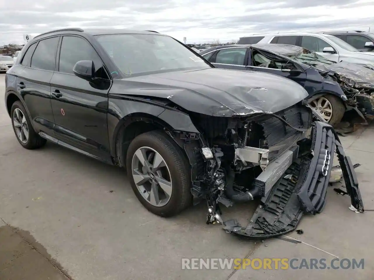 1 Photograph of a damaged car WA1ANAFY5L2077068 AUDI Q5 2020