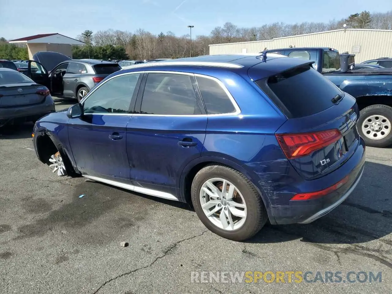 2 Photograph of a damaged car WA1ANAFY5L2084358 AUDI Q5 2020