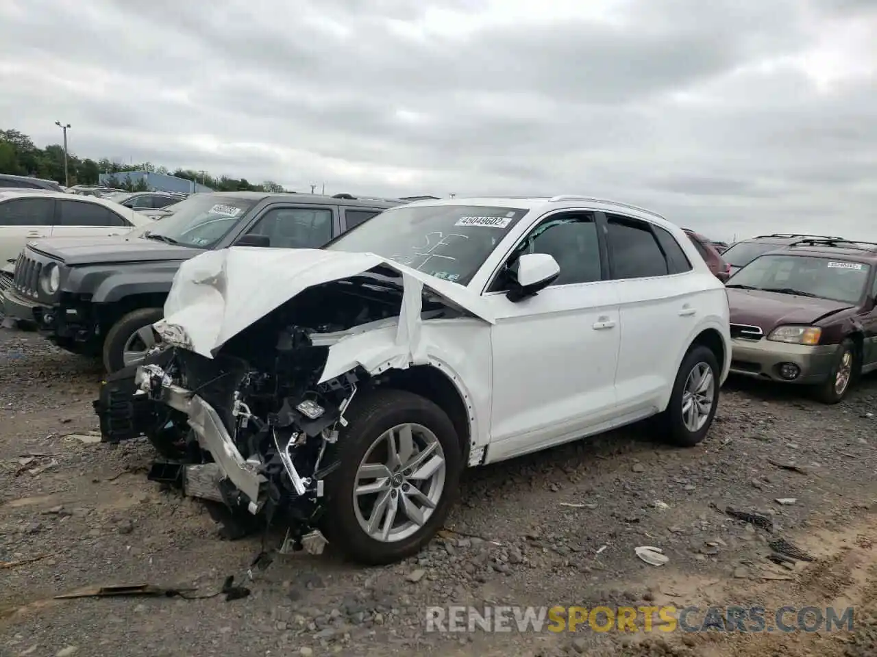 2 Photograph of a damaged car WA1ANAFY5L2111252 AUDI Q5 2020