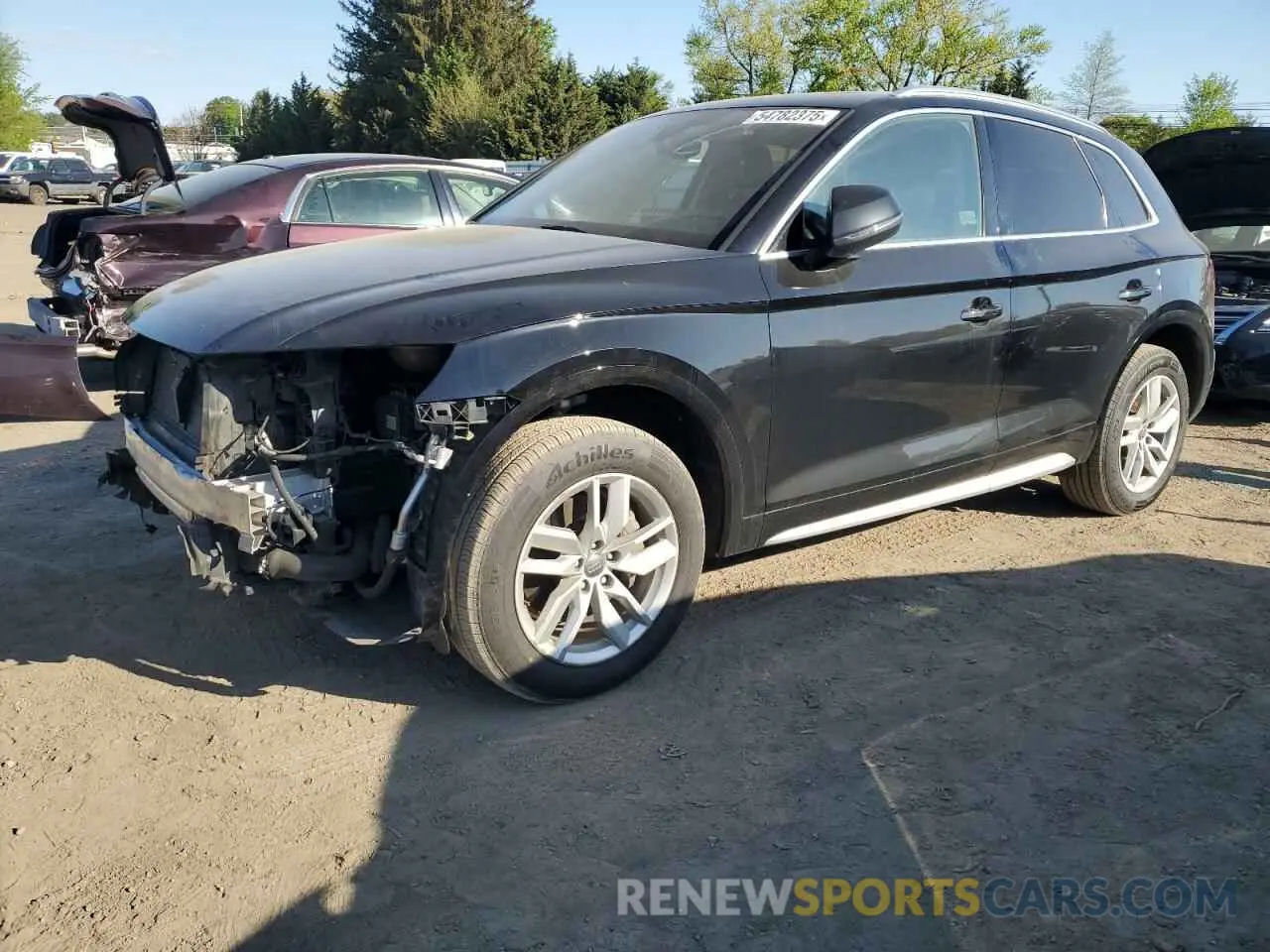 1 Photograph of a damaged car WA1ANAFY6L2021138 AUDI Q5 2020