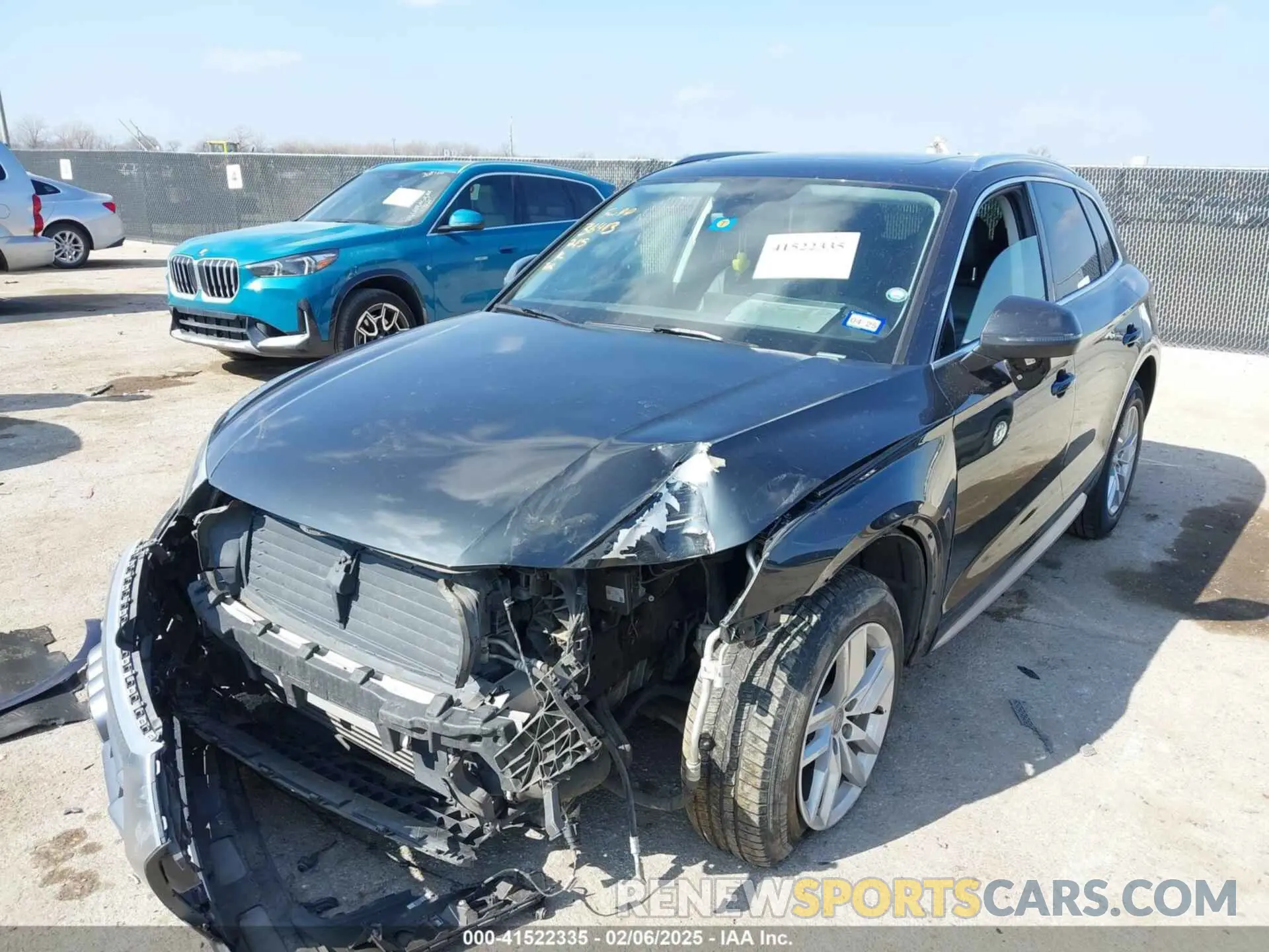 2 Photograph of a damaged car WA1ANAFY6L2030406 AUDI Q5 2020