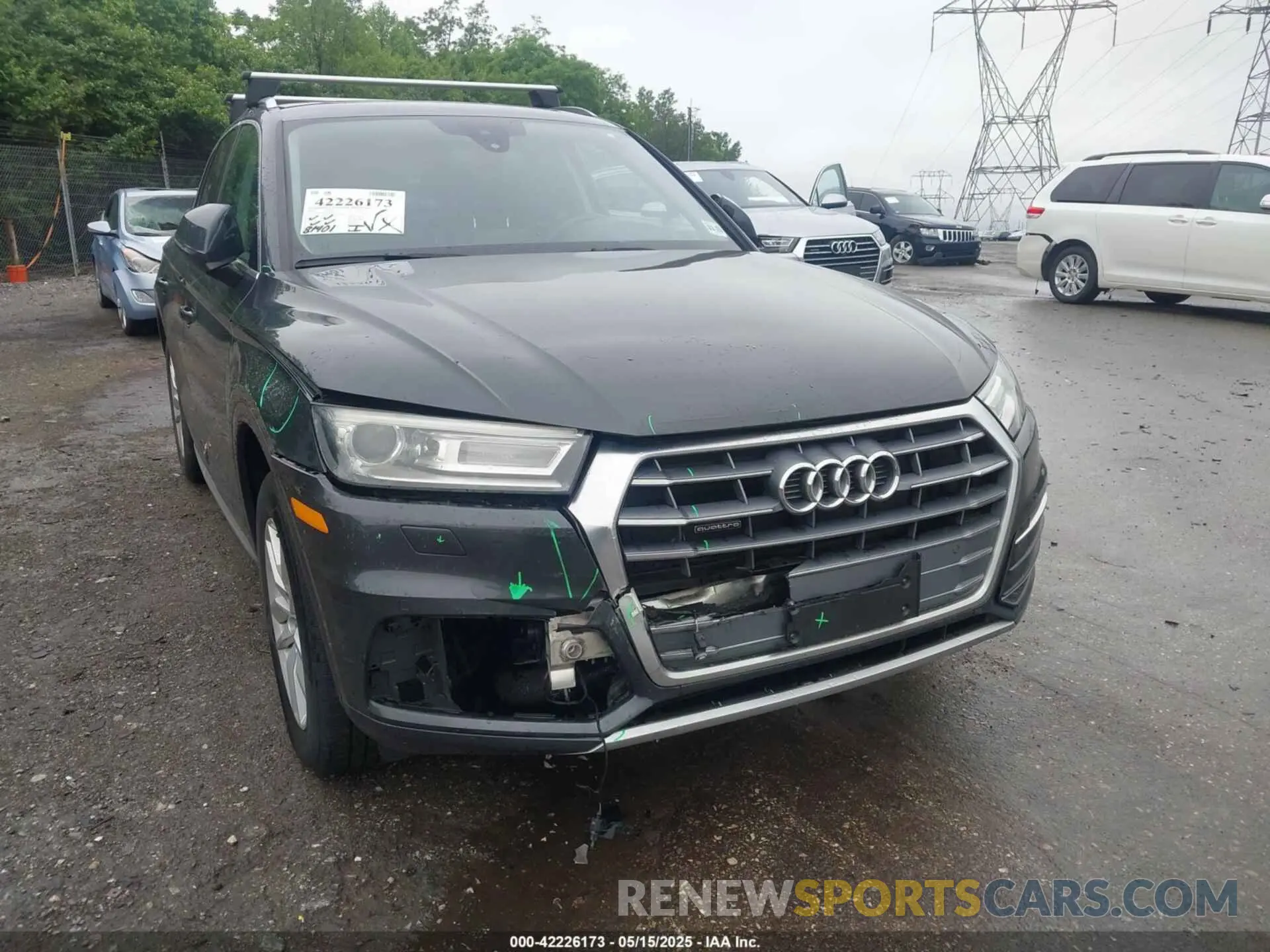 6 Photograph of a damaged car WA1ANAFY6L2042006 AUDI Q5 2020
