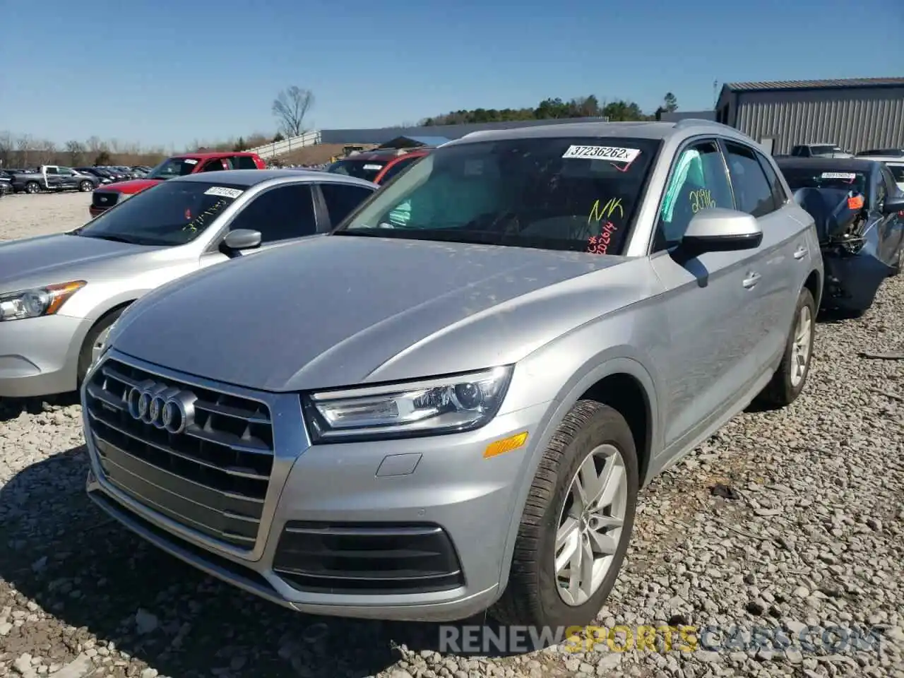 2 Photograph of a damaged car WA1ANAFY6L2050901 AUDI Q5 2020