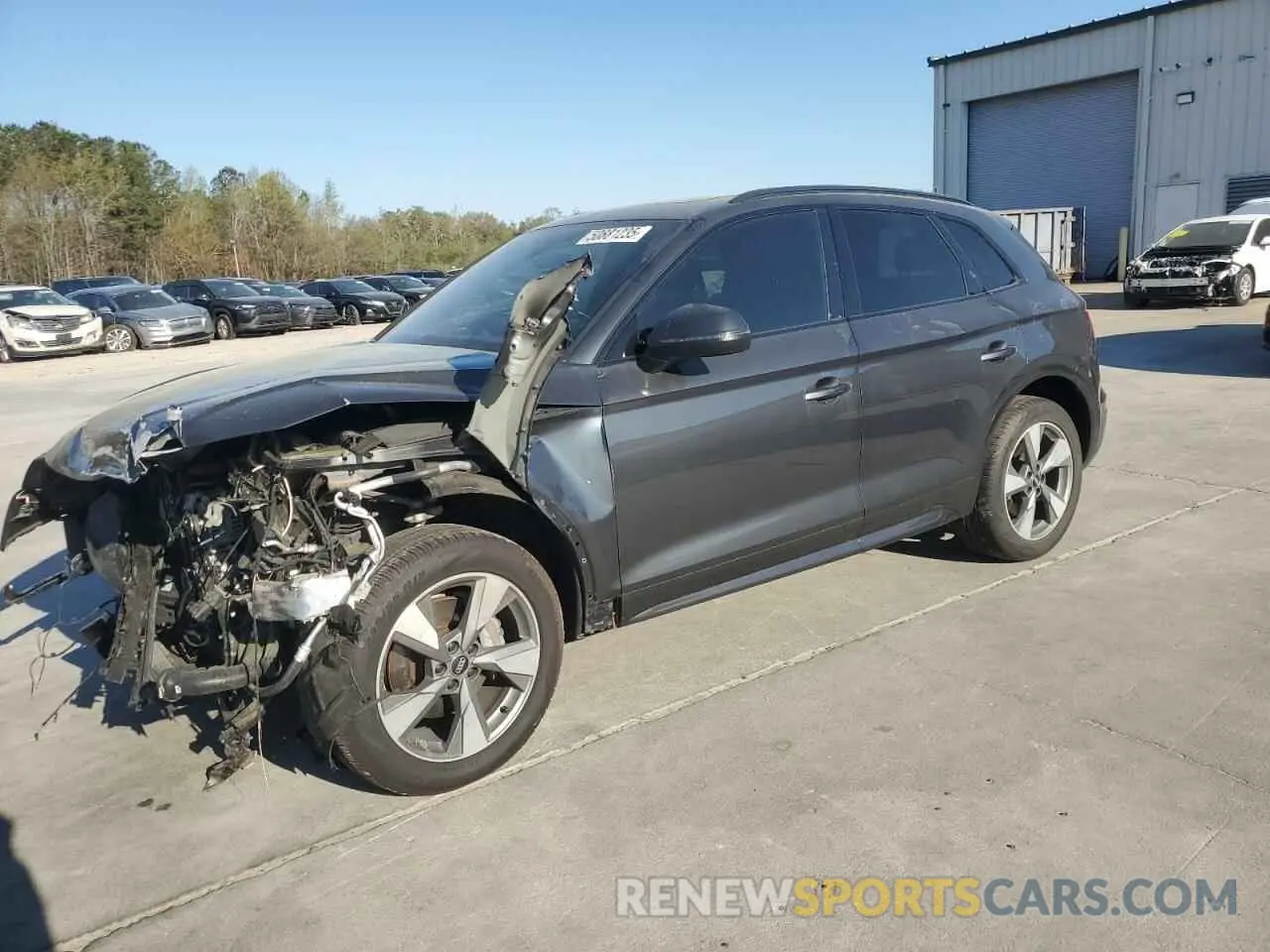 1 Photograph of a damaged car WA1ANAFY6L2112619 AUDI Q5 2020