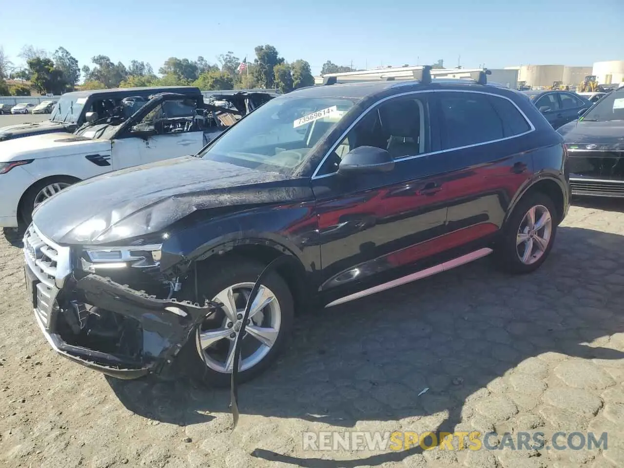 1 Photograph of a damaged car WA1ANAFY7L2022721 AUDI Q5 2020
