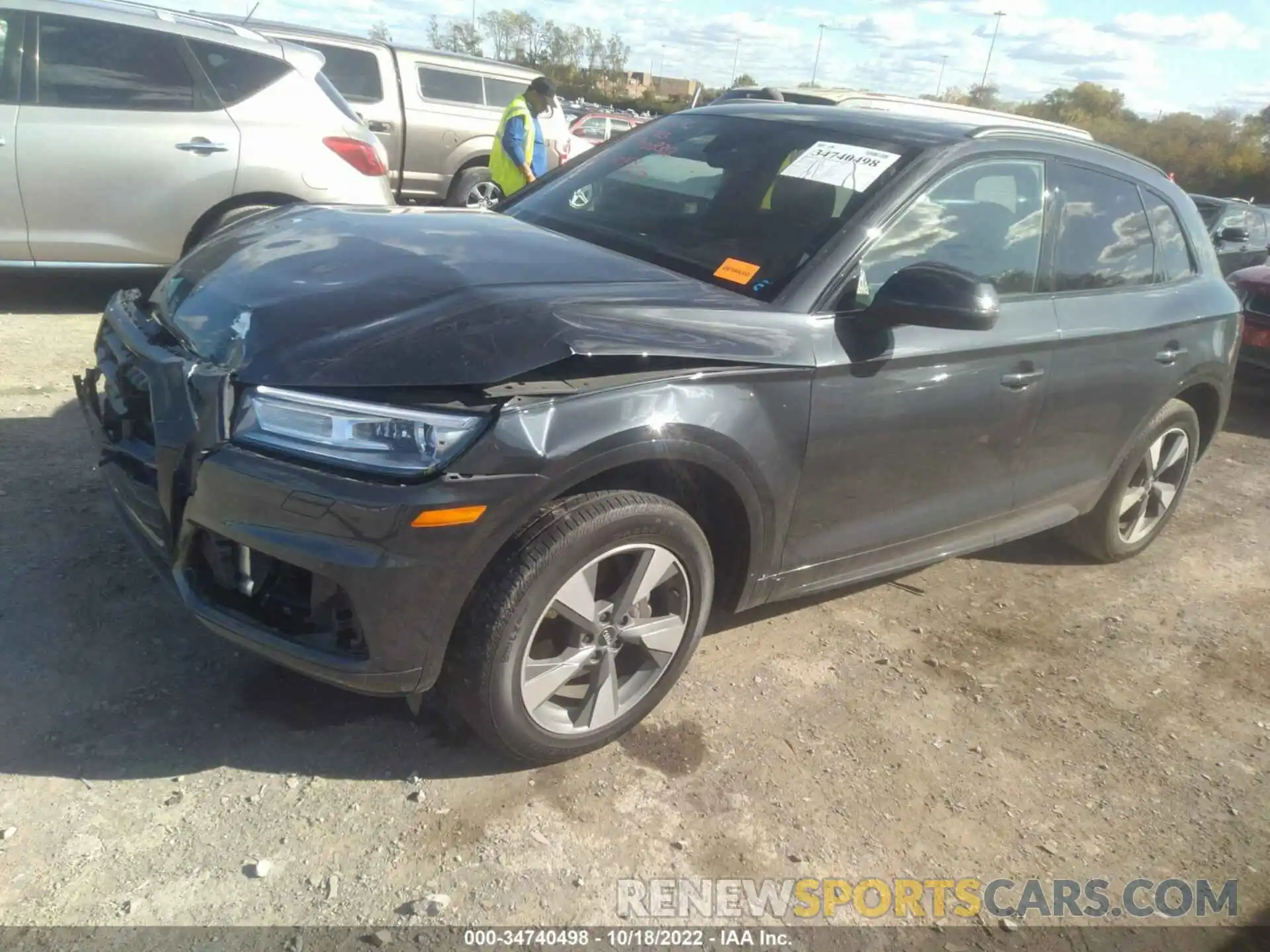 2 Photograph of a damaged car WA1ANAFY7L2104965 AUDI Q5 2020