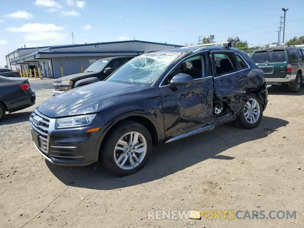 1 Photograph of a damaged car WA1ANAFY8L2016832 AUDI Q5 2020