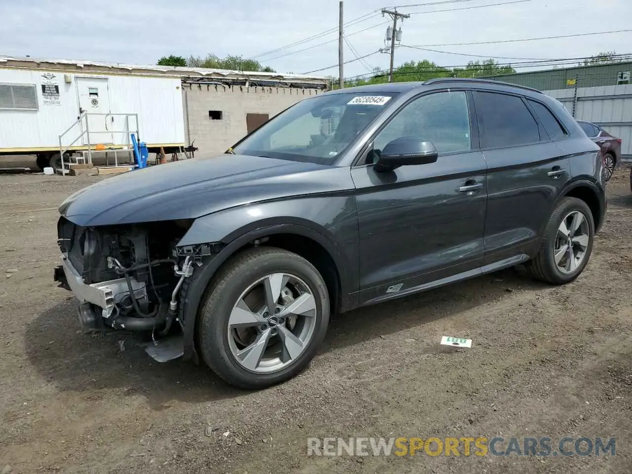 1 Photograph of a damaged car WA1ANAFY8L2078568 AUDI Q5 2020