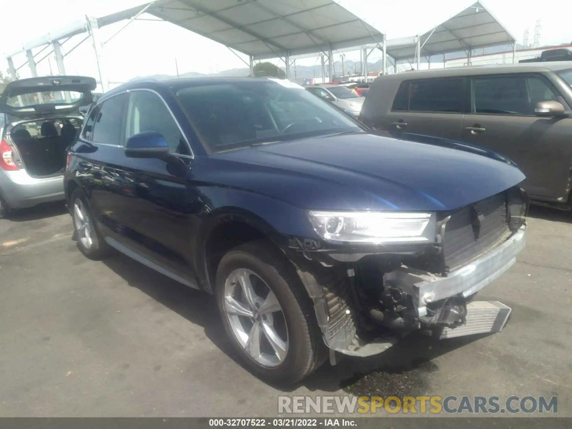 1 Photograph of a damaged car WA1ANAFY8L2078764 AUDI Q5 2020