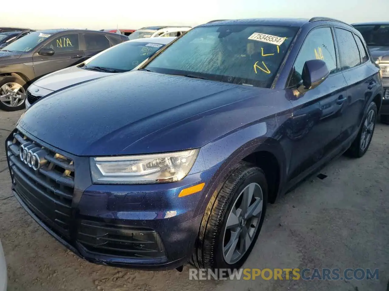 1 Photograph of a damaged car WA1ANAFY8L2113870 AUDI Q5 2020