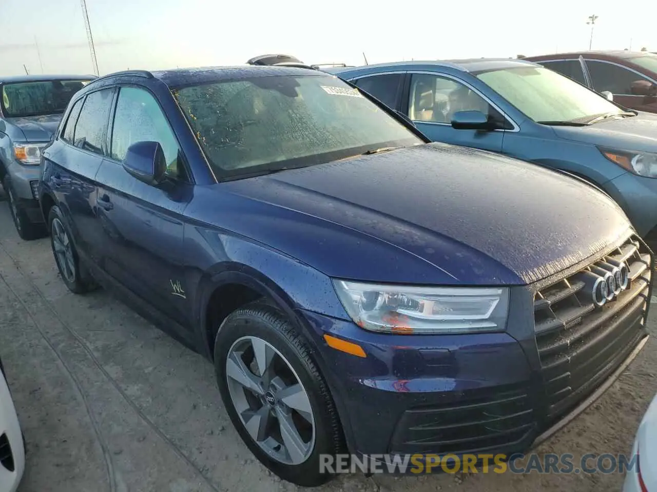 4 Photograph of a damaged car WA1ANAFY8L2113870 AUDI Q5 2020
