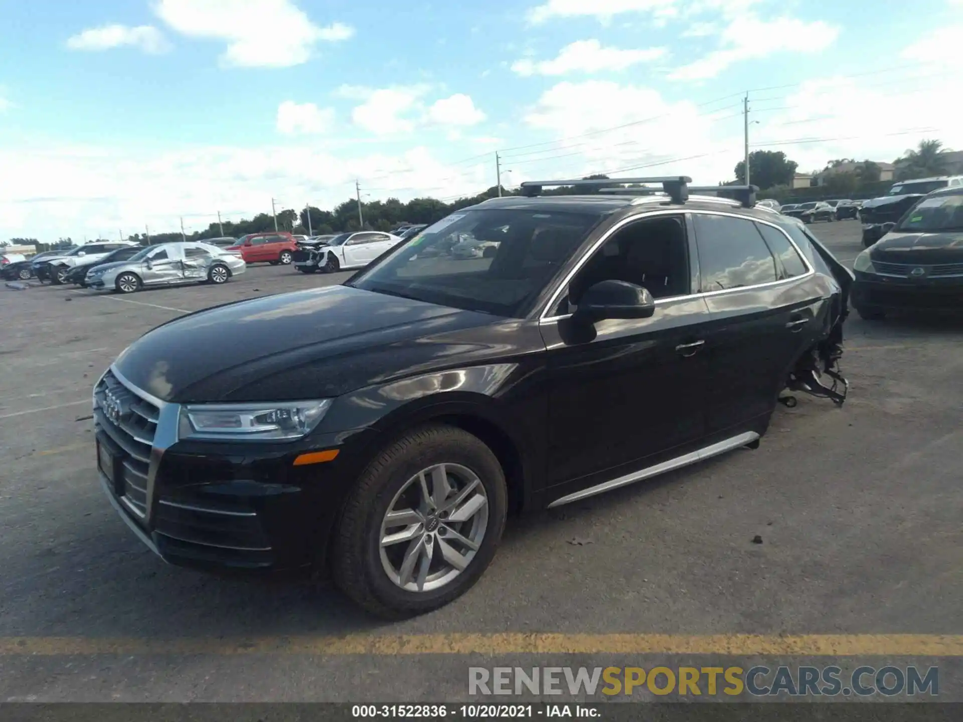 2 Photograph of a damaged car WA1ANAFY9L2064355 AUDI Q5 2020