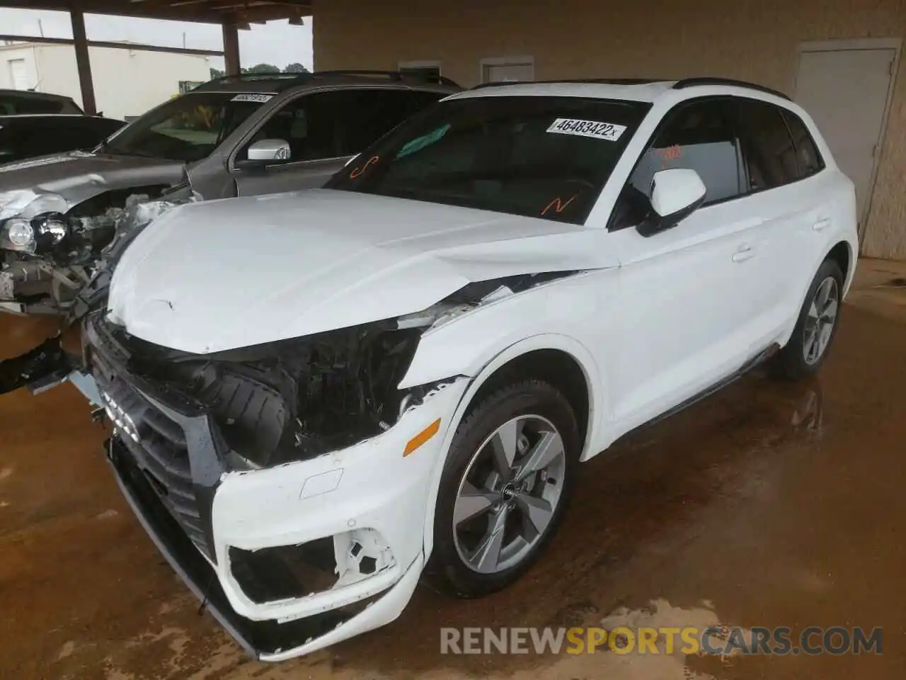 2 Photograph of a damaged car WA1ANAFY9L2083696 AUDI Q5 2020