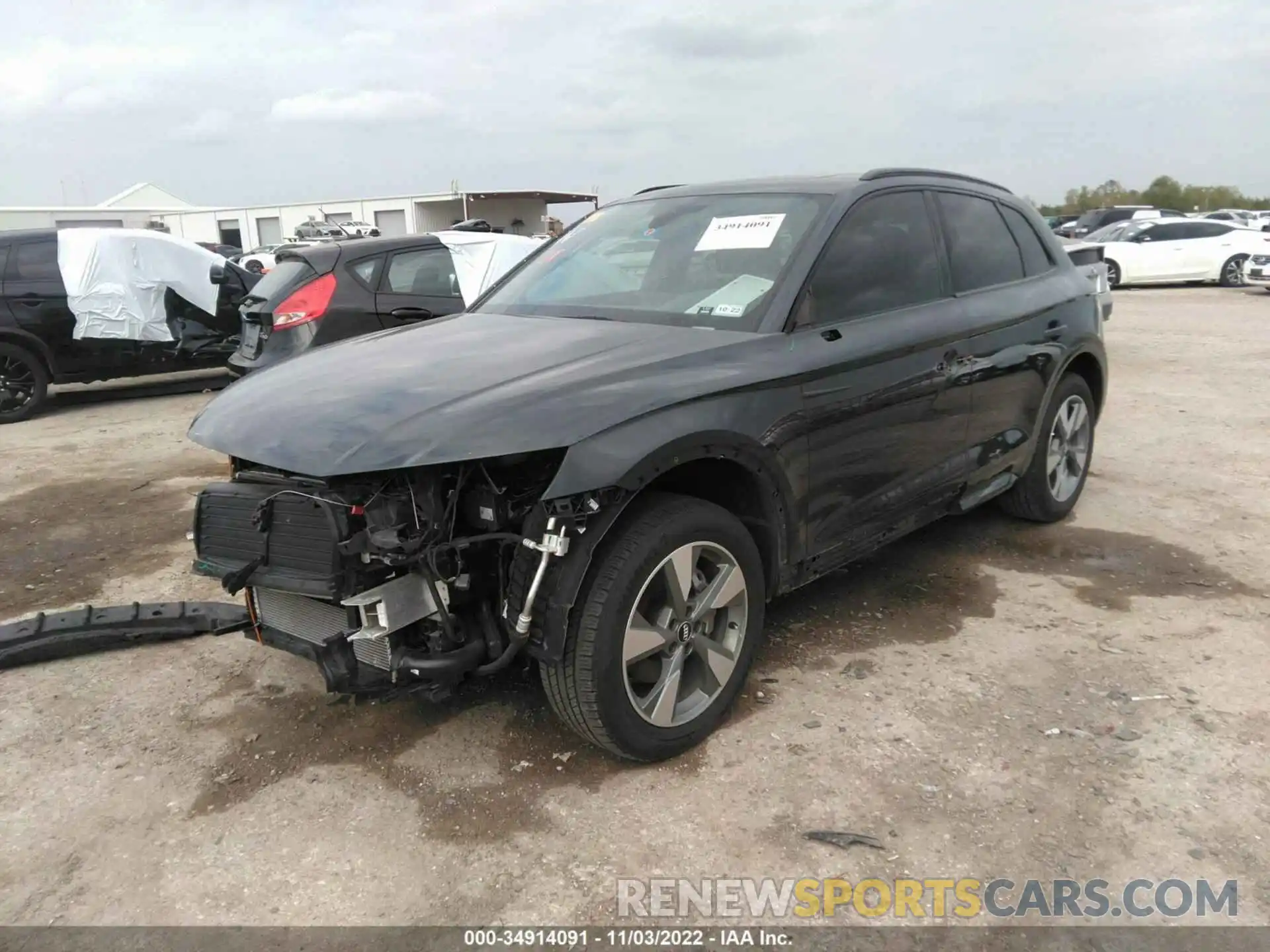 2 Photograph of a damaged car WA1ANAFY9L2114929 AUDI Q5 2020