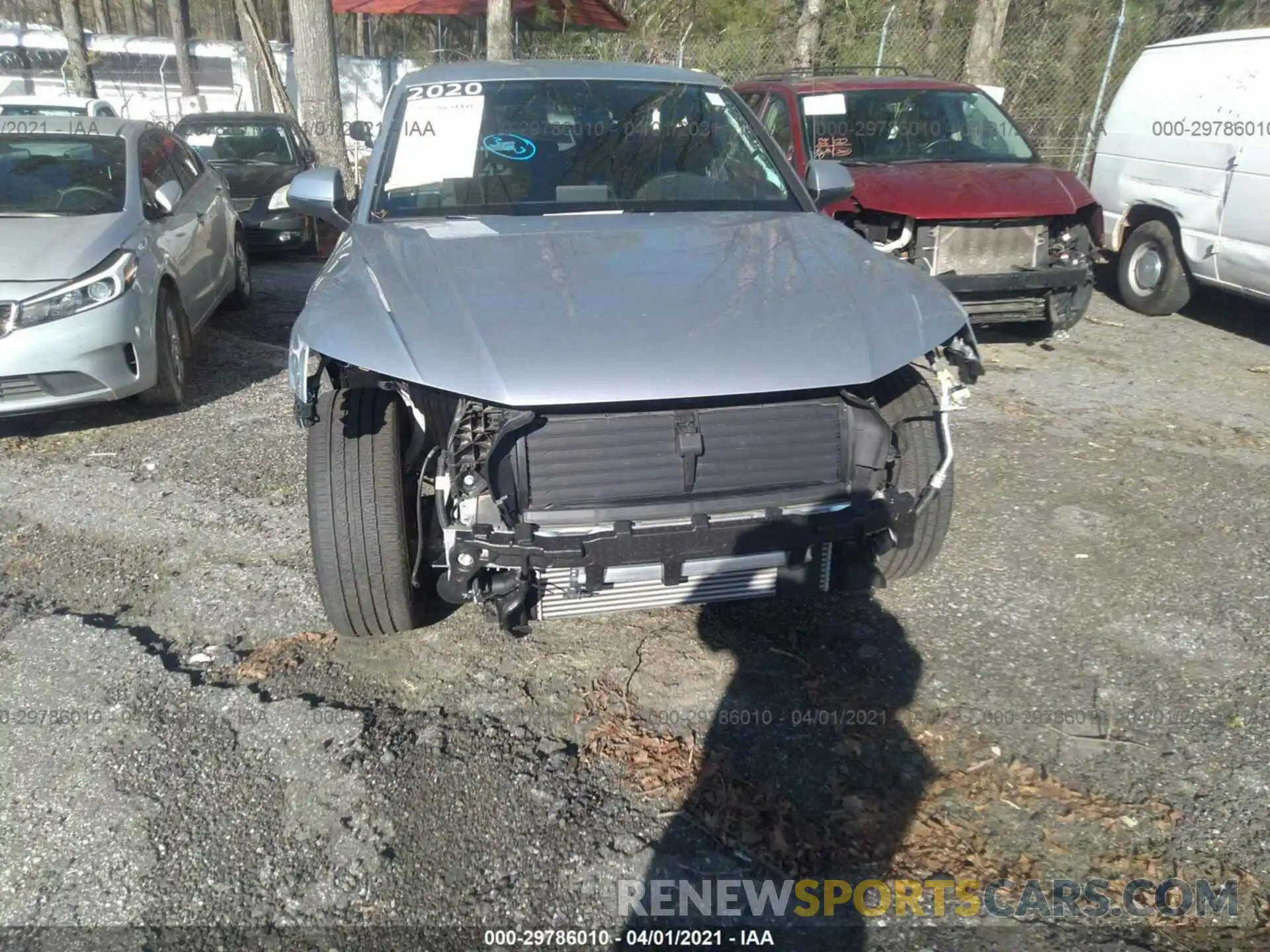 6 Photograph of a damaged car WA1ANAFYXL2022745 AUDI Q5 2020