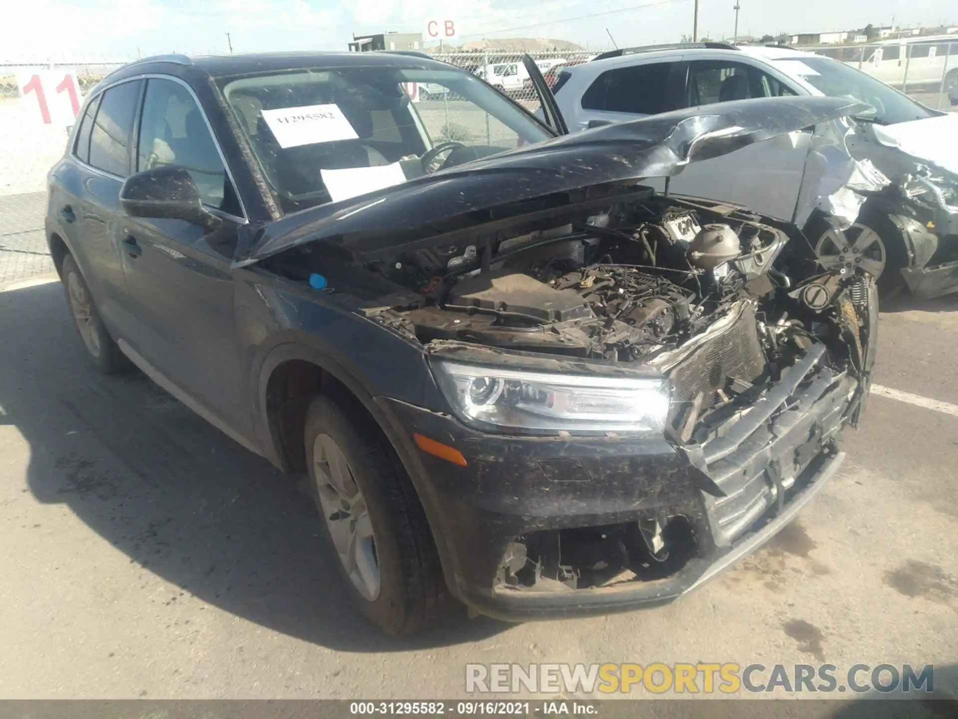 1 Photograph of a damaged car WA1ANAFYXL2023457 AUDI Q5 2020