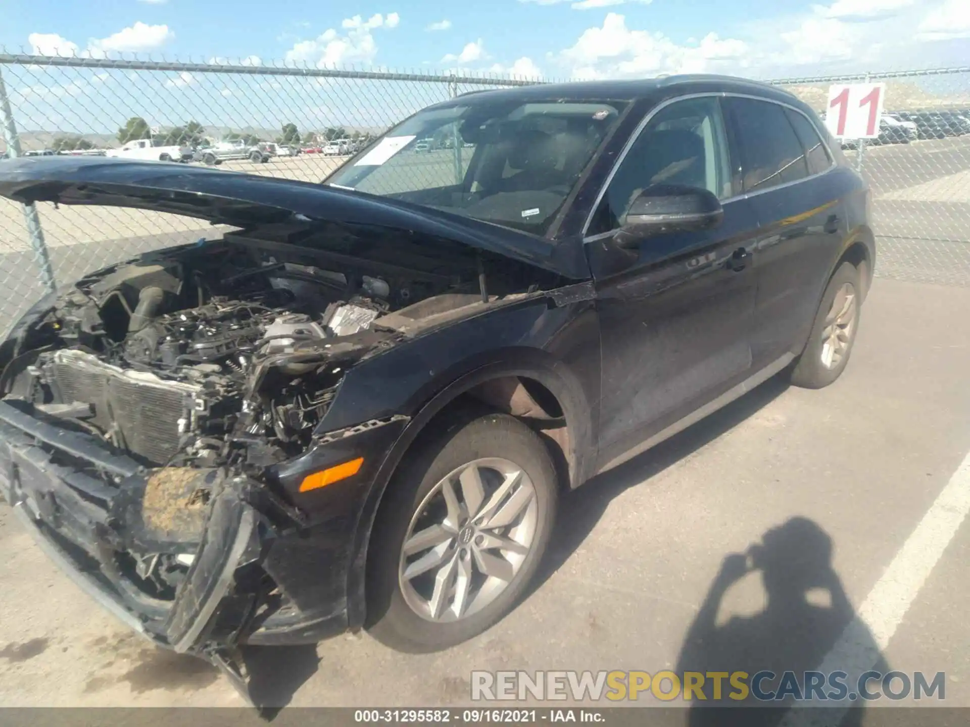 2 Photograph of a damaged car WA1ANAFYXL2023457 AUDI Q5 2020