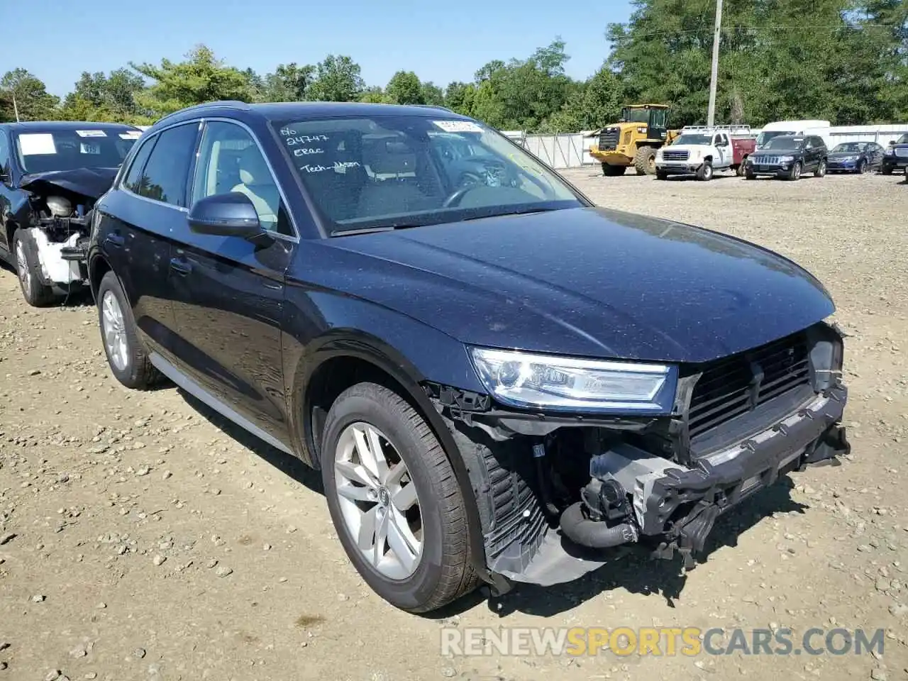 1 Photograph of a damaged car WA1ANAFYXL2031090 AUDI Q5 2020