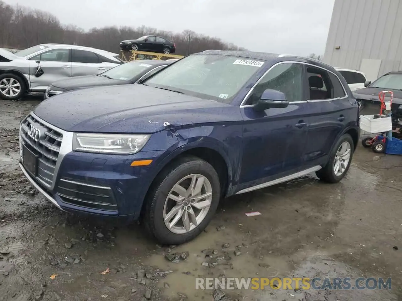 1 Photograph of a damaged car WA1ANAFYXL2087174 AUDI Q5 2020