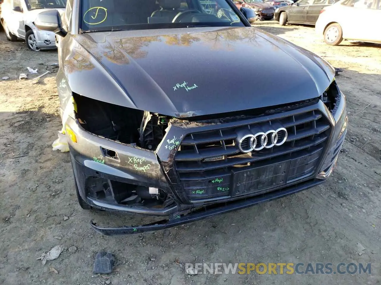 9 Photograph of a damaged car WA1ANAFYXL2088762 AUDI Q5 2020