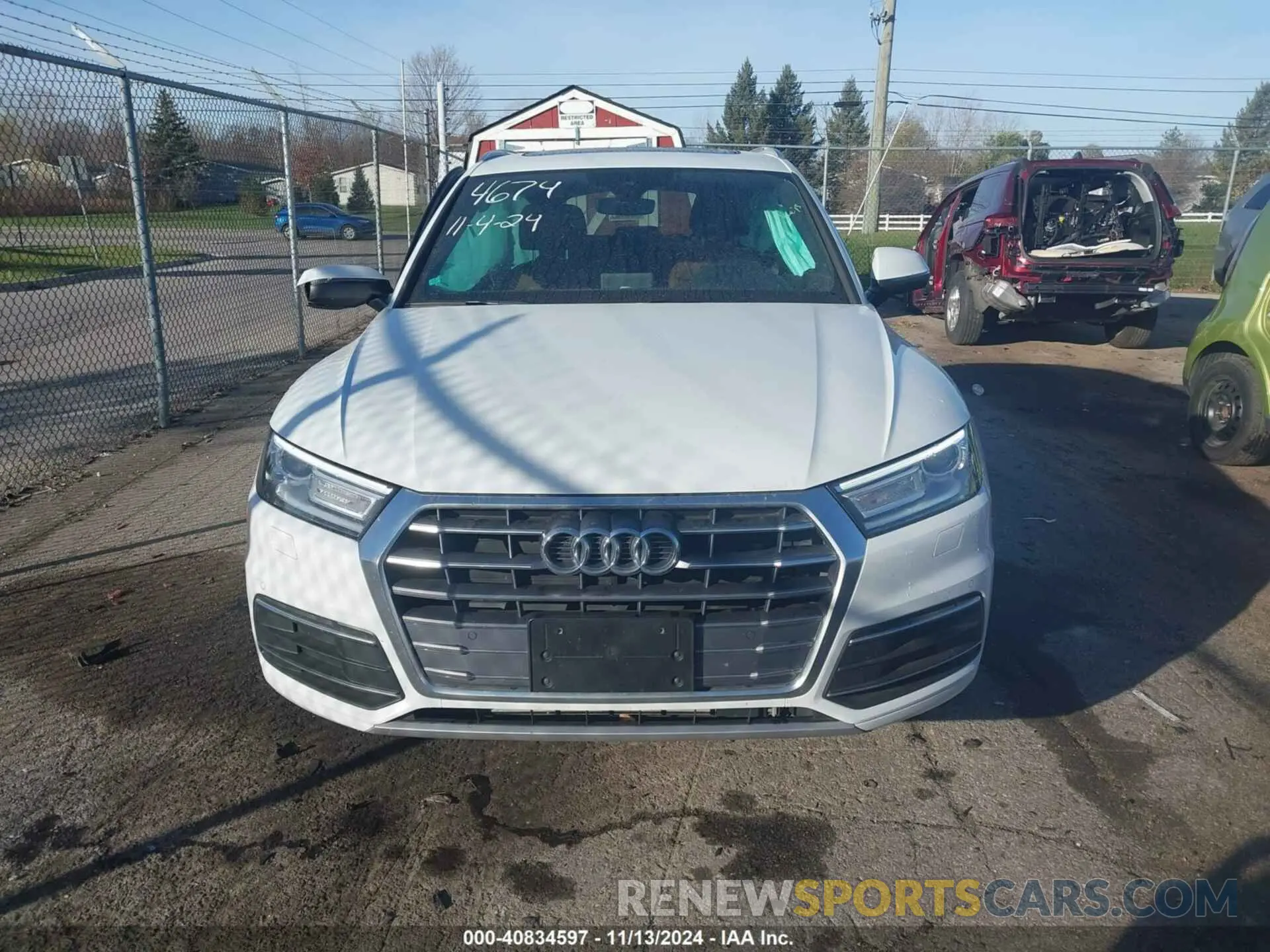 12 Photograph of a damaged car WA1ANAFYXL2094674 AUDI Q5 2020