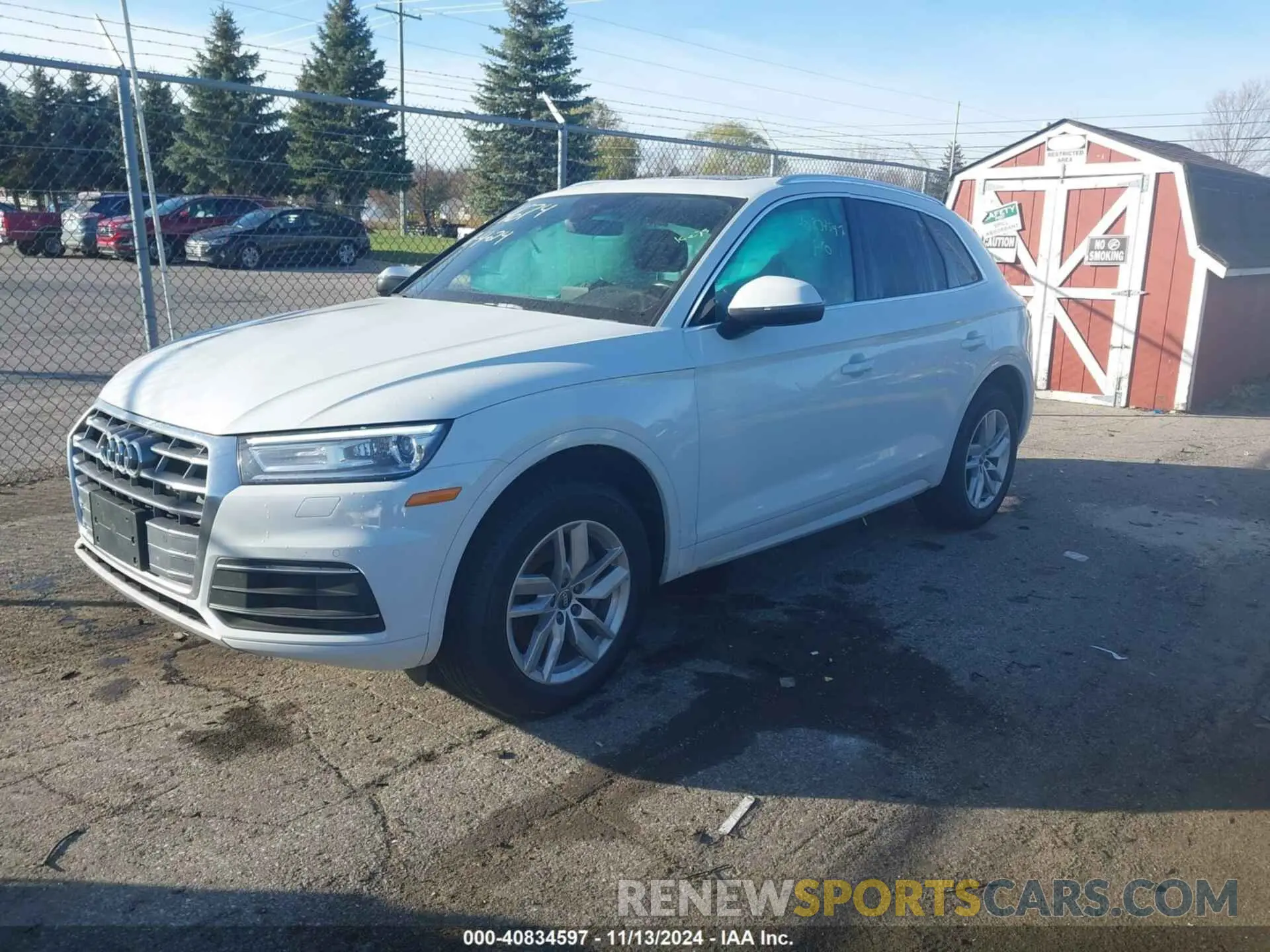 2 Photograph of a damaged car WA1ANAFYXL2094674 AUDI Q5 2020