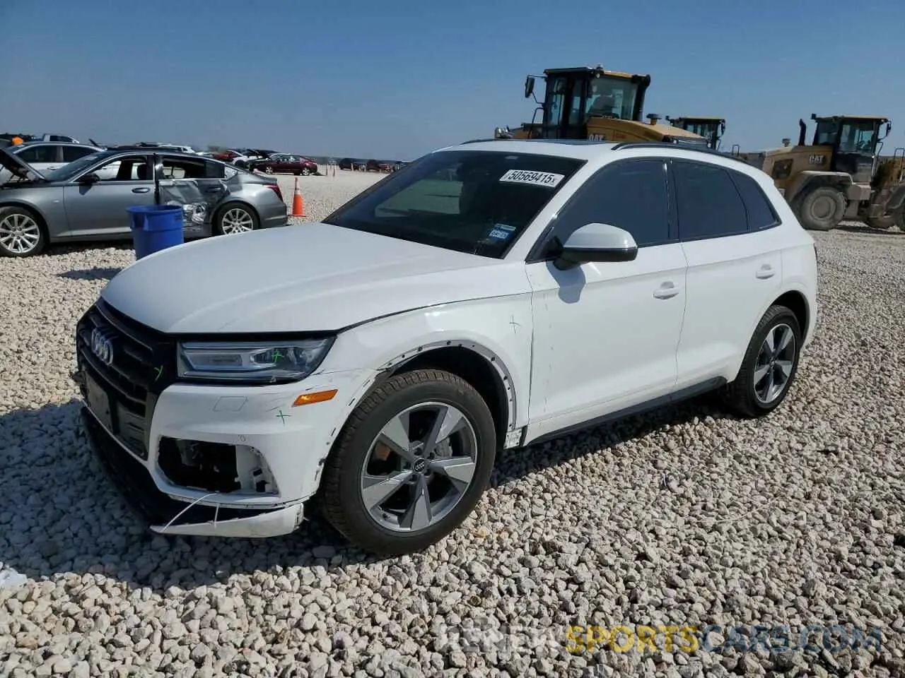 1 Photograph of a damaged car WA1ANAFYXL2108850 AUDI Q5 2020