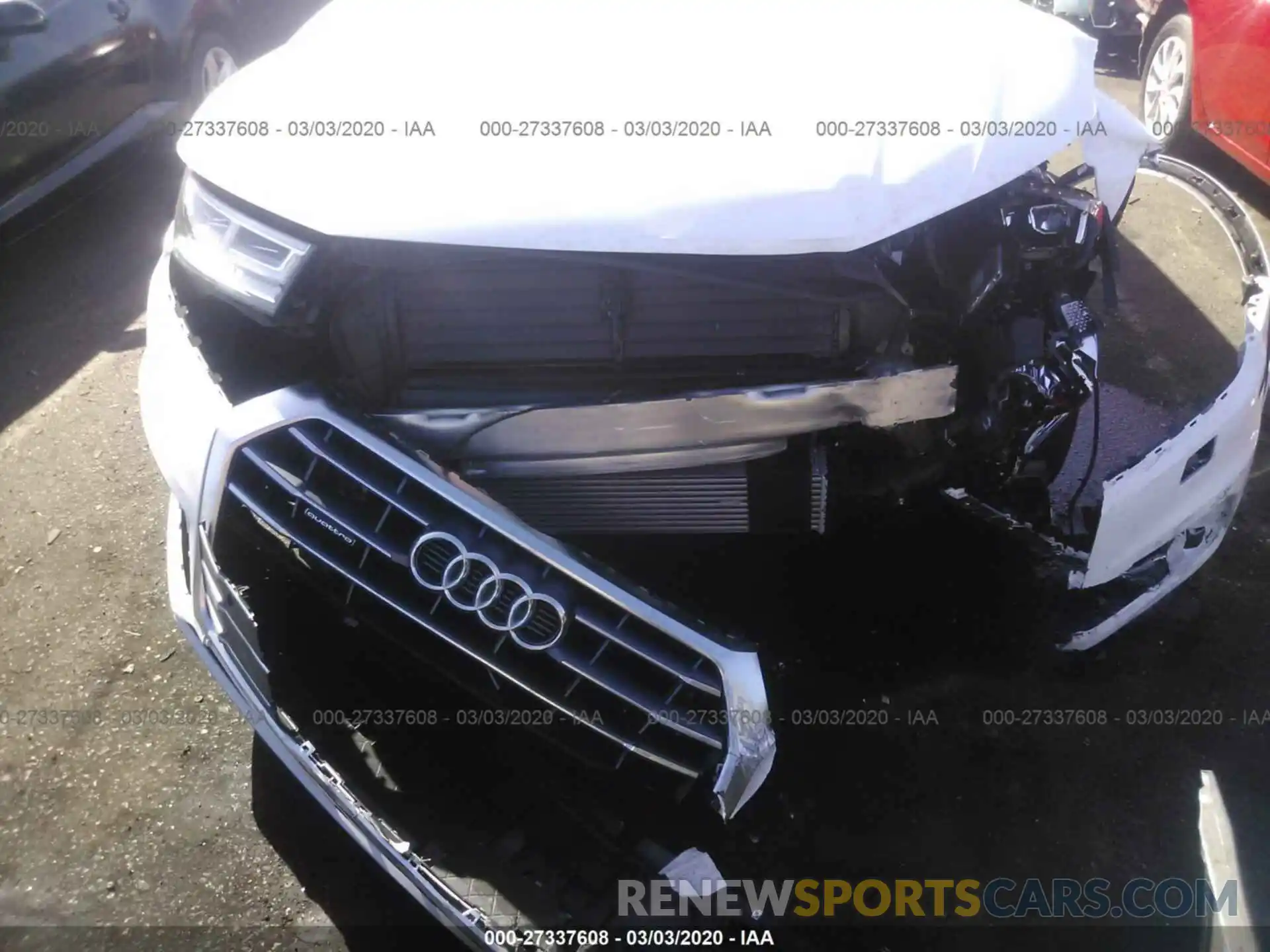 6 Photograph of a damaged car WA1BNAFY0L2010527 AUDI Q5 2020