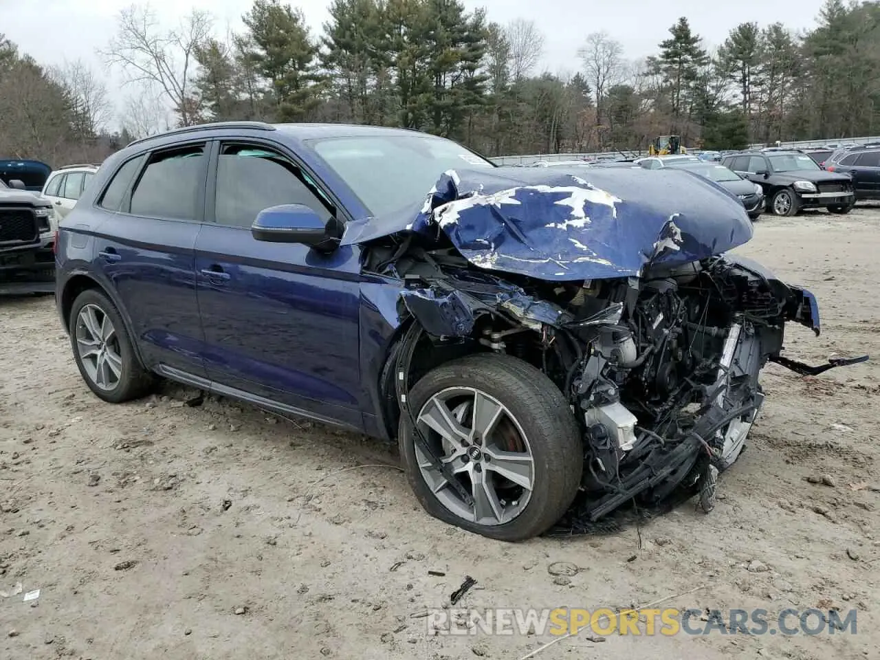 4 Photograph of a damaged car WA1BNAFY0L2023987 AUDI Q5 2020