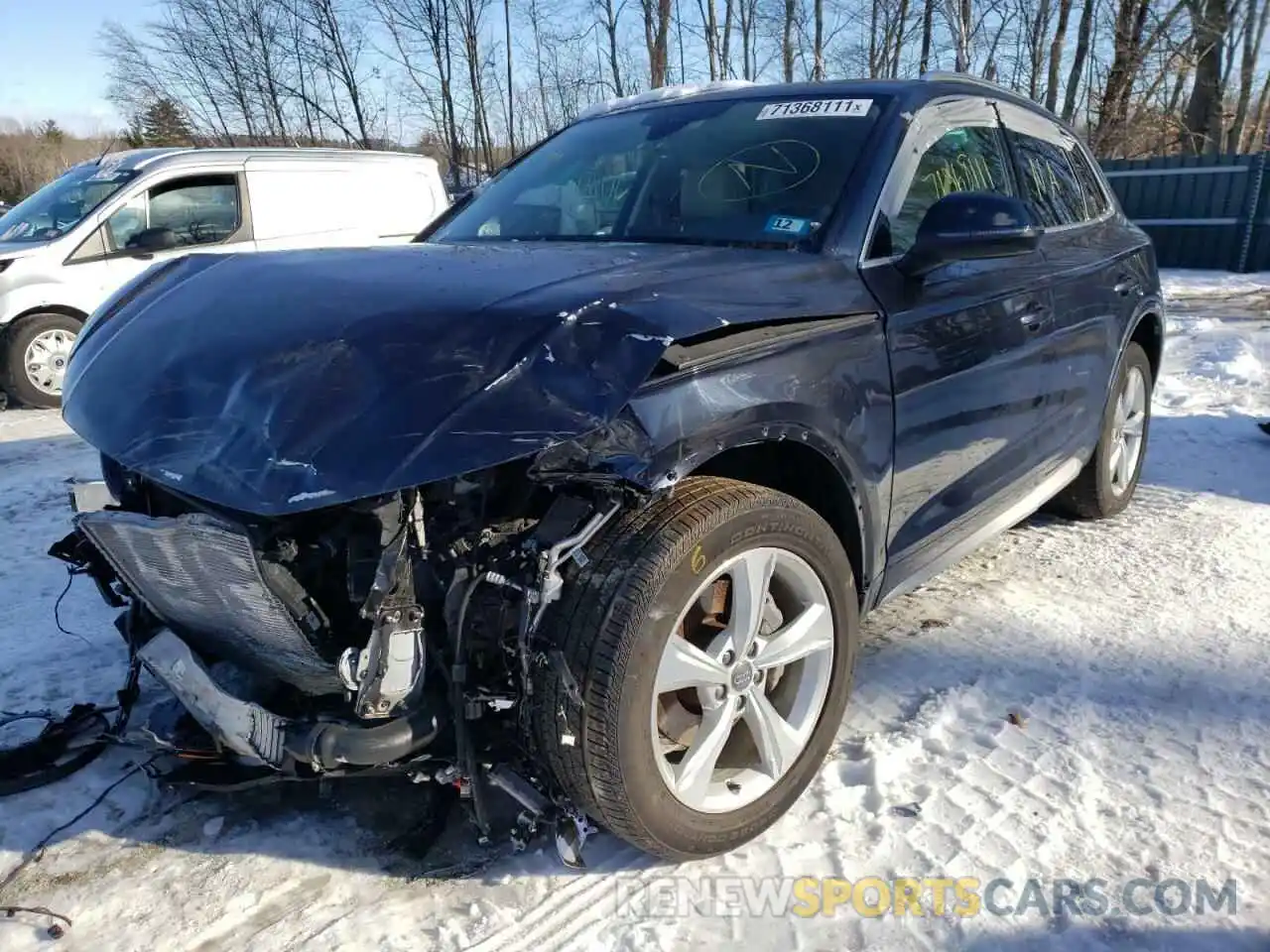 2 Photograph of a damaged car WA1BNAFY0L2035461 AUDI Q5 2020