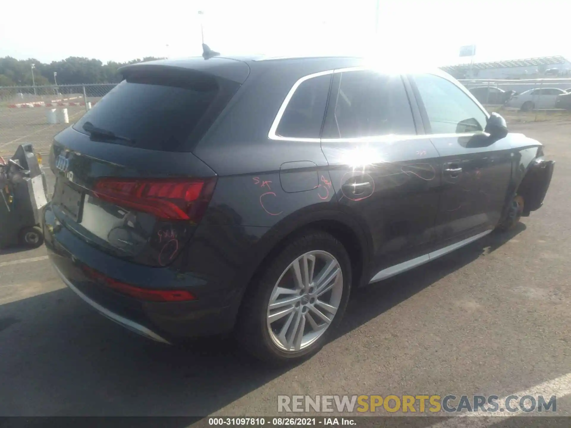 3 Photograph of a damaged car WA1BNAFY0L2038568 AUDI Q5 2020