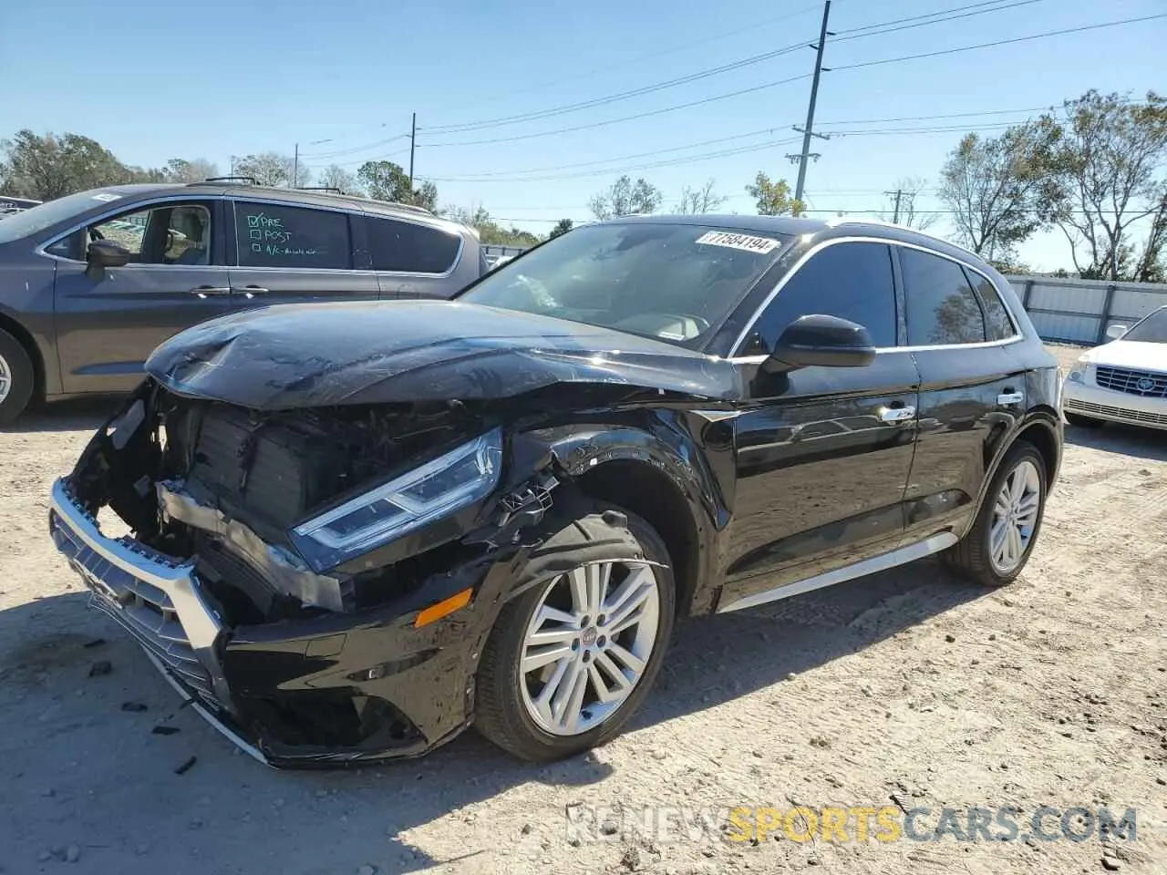 1 Photograph of a damaged car WA1BNAFY0L2055497 AUDI Q5 2020