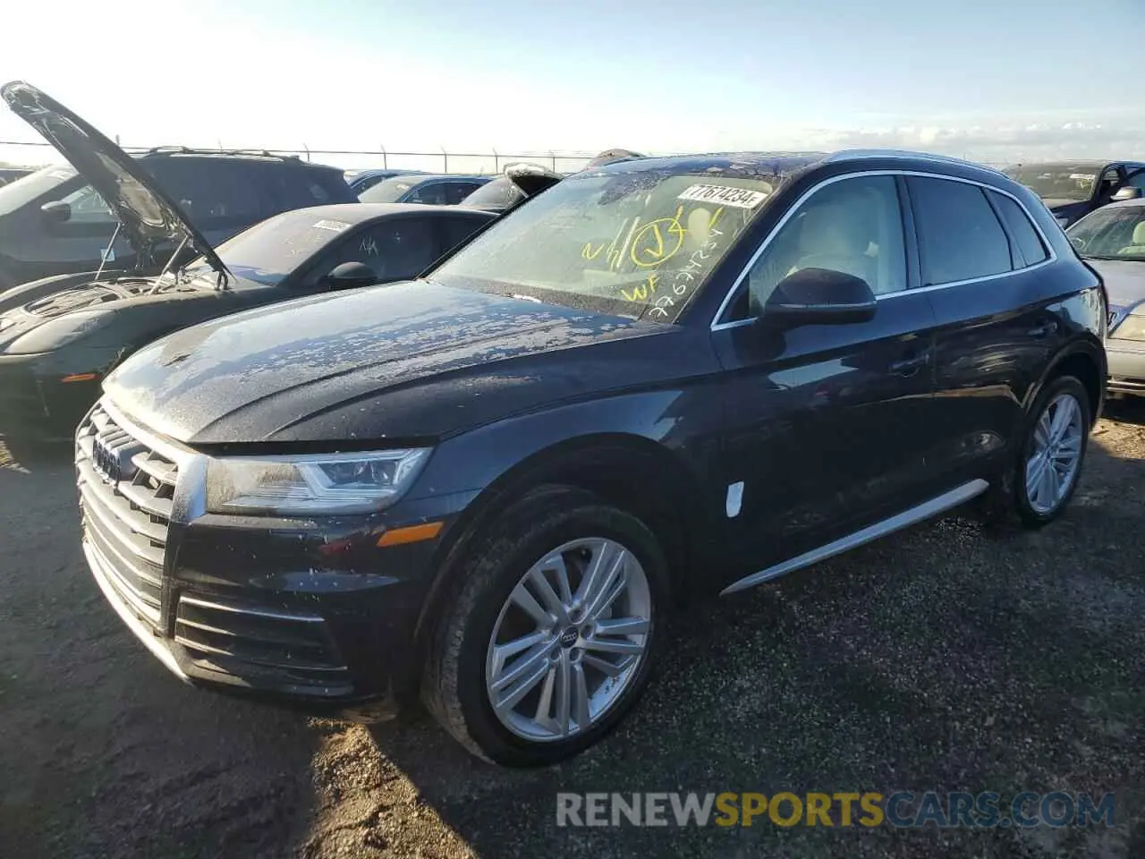 1 Photograph of a damaged car WA1BNAFY1L2014005 AUDI Q5 2020