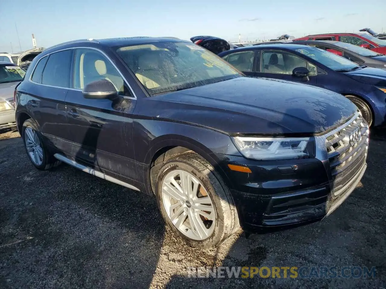 4 Photograph of a damaged car WA1BNAFY1L2014005 AUDI Q5 2020