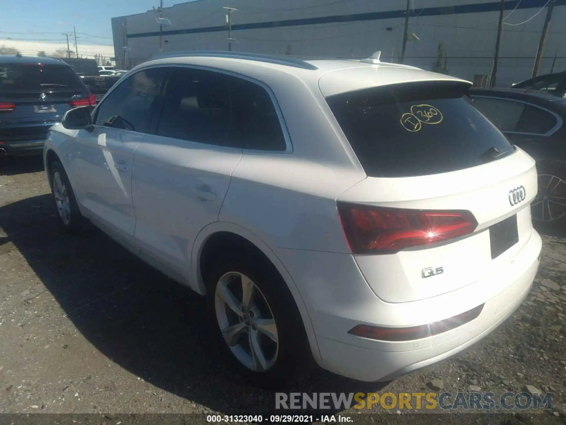 3 Photograph of a damaged car WA1BNAFY1L2058523 AUDI Q5 2020