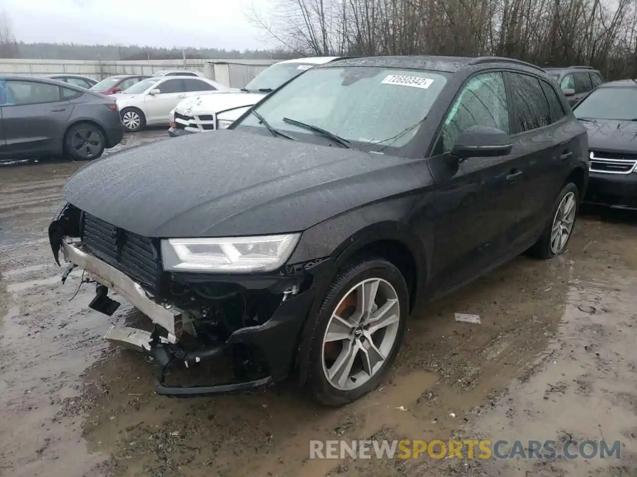 1 Photograph of a damaged car WA1BNAFY1L2062037 AUDI Q5 2020