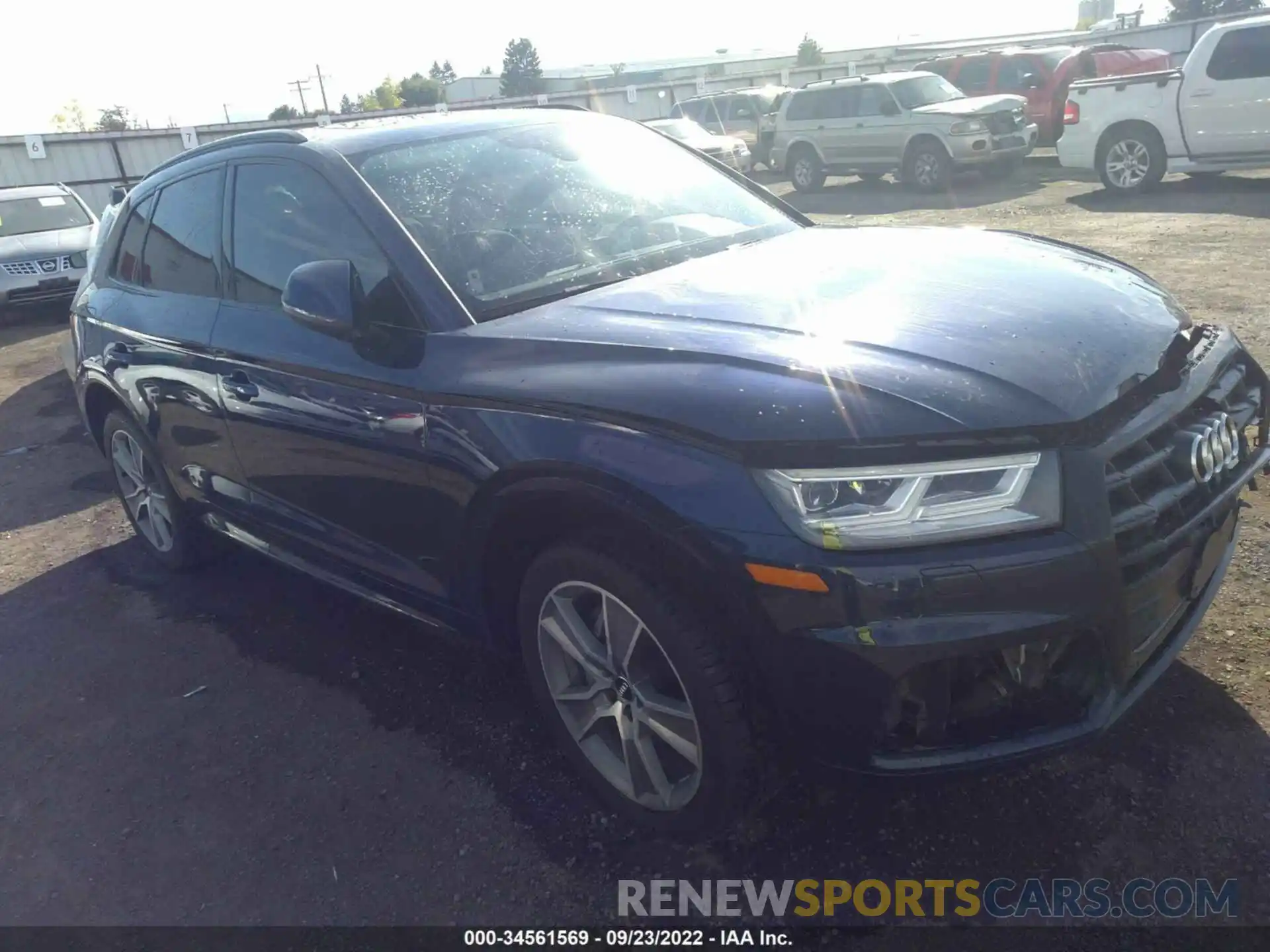 1 Photograph of a damaged car WA1BNAFY1L2069764 AUDI Q5 2020