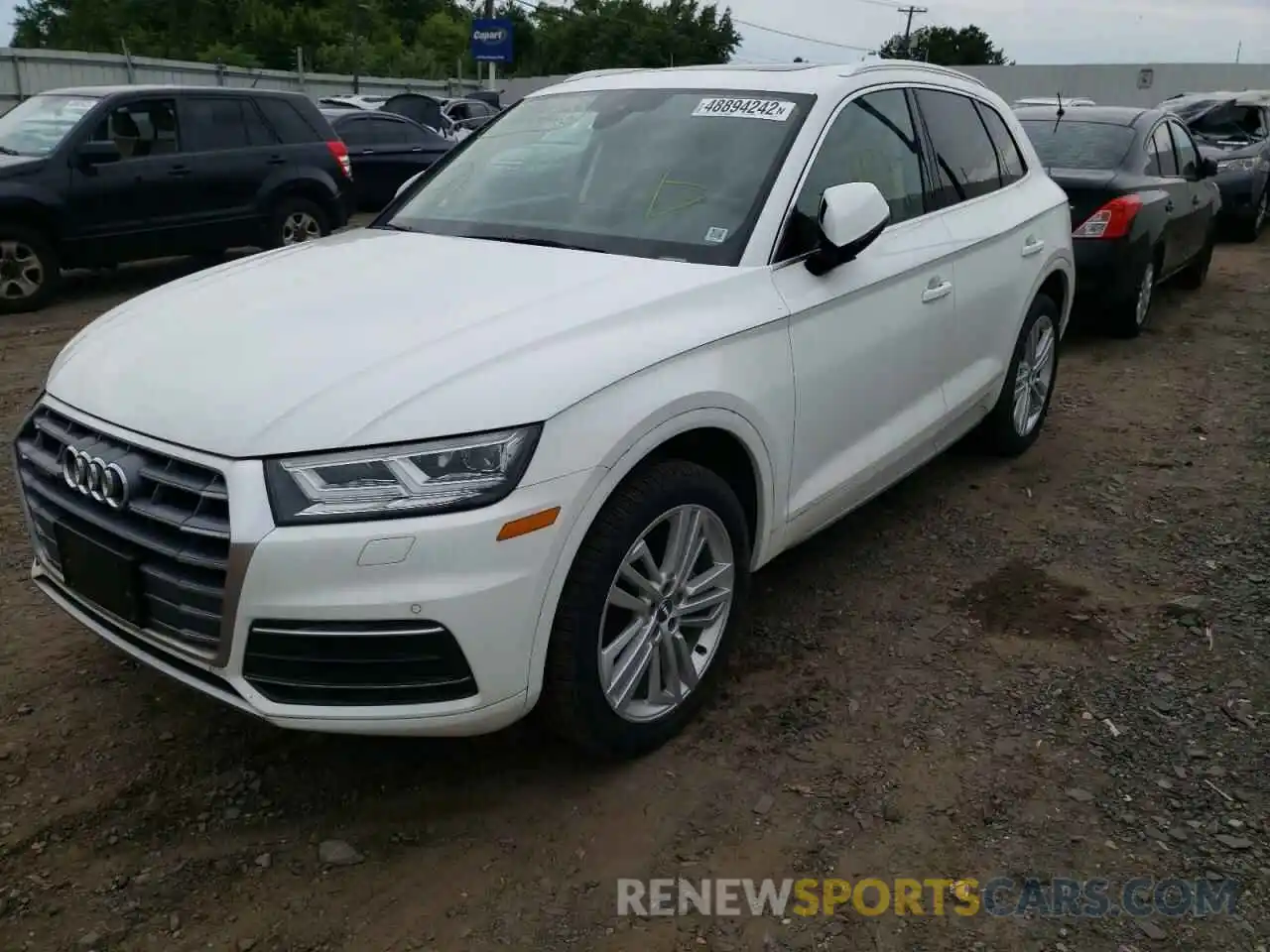 2 Photograph of a damaged car WA1BNAFY2L2041973 AUDI Q5 2020