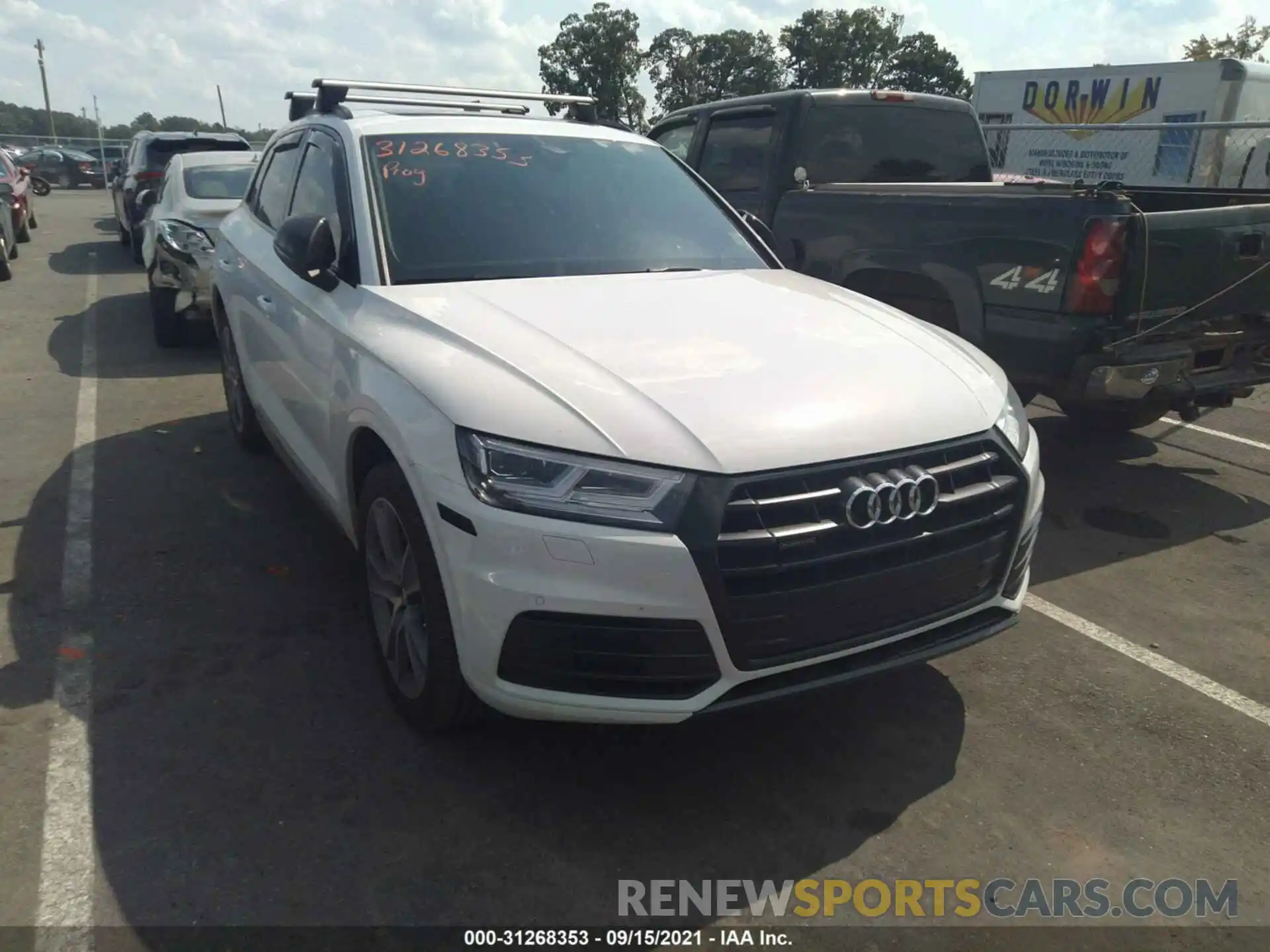 1 Photograph of a damaged car WA1BNAFY2L2068302 AUDI Q5 2020