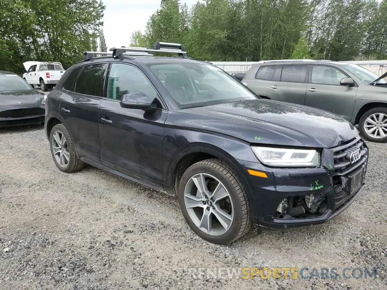 4 Photograph of a damaged car WA1BNAFY3L2002406 AUDI Q5 2020