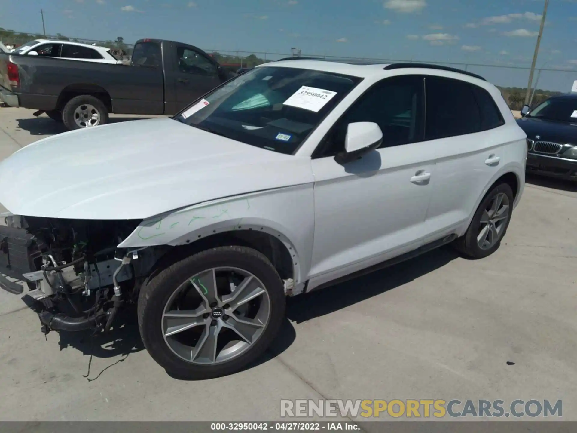 2 Photograph of a damaged car WA1BNAFY3L2024695 AUDI Q5 2020