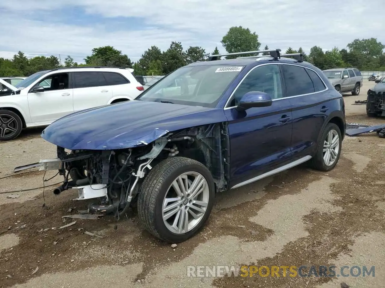 1 Photograph of a damaged car WA1BNAFY3L2054053 AUDI Q5 2020