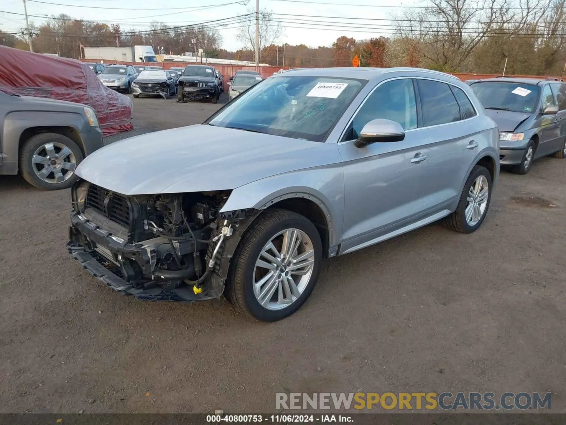 2 Photograph of a damaged car WA1BNAFY3L2059818 AUDI Q5 2020